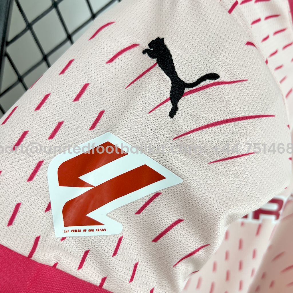 Unitedfootballkit.com | Sporting de Gijon 24-25 Third Kids Kit -Customize Name, Number and Patch | Worldwide Shipping