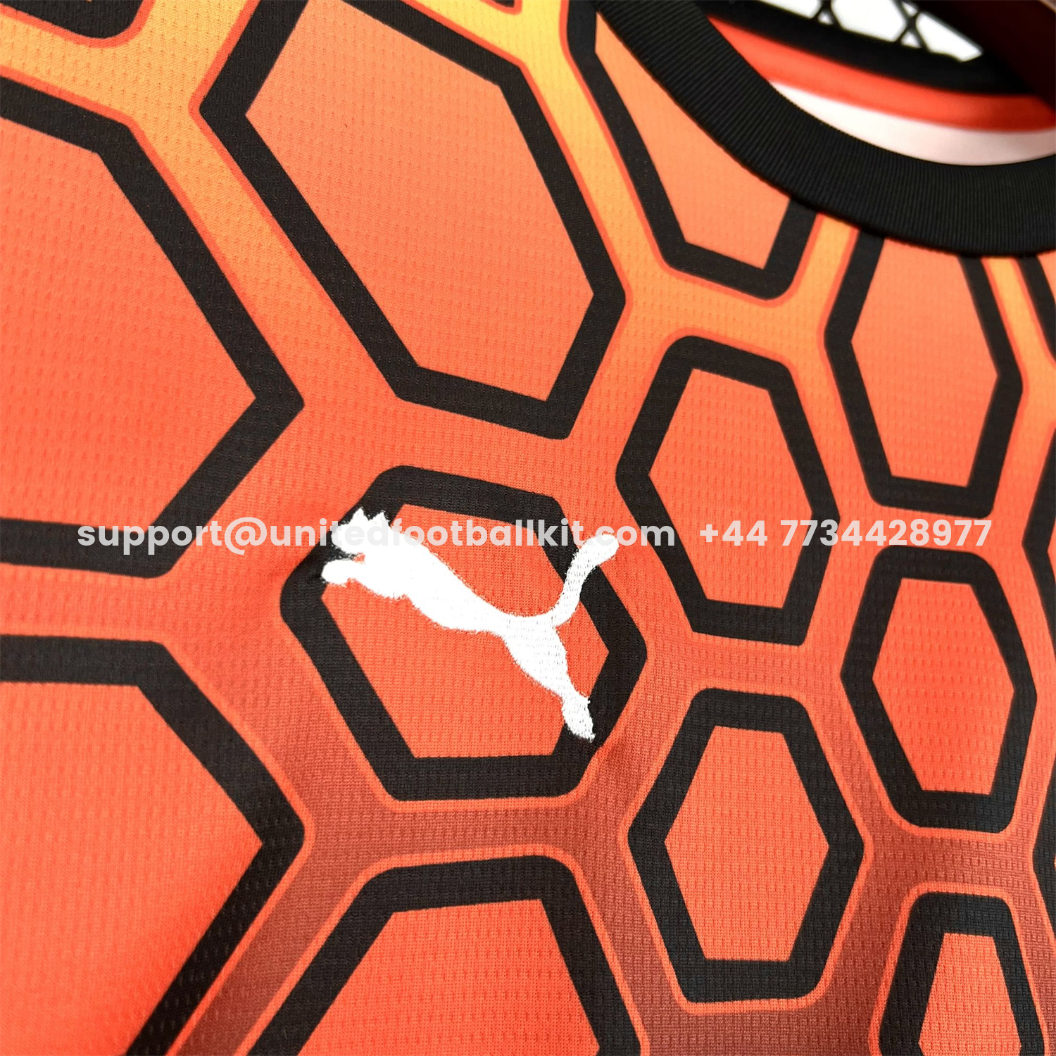 Unitedfootballkit.com | PSV Eindhoven 26-27 Orange With Black Special Jersey - Fans Version -Customize Name, Number and Patch | Worldwide Shipping
