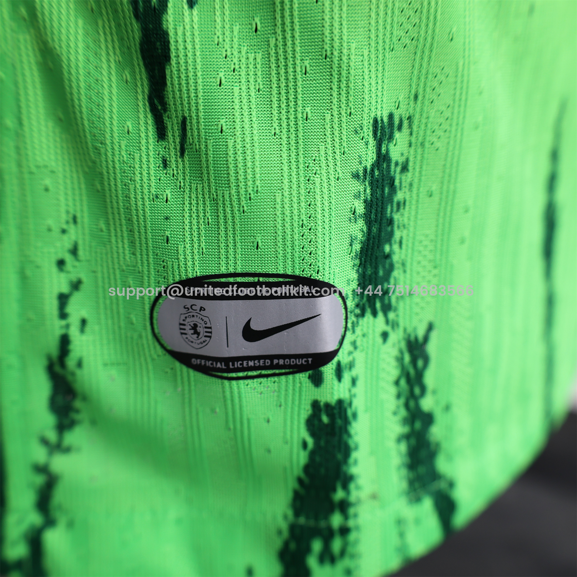 Unitedfootballkit.com | Sporting CP Portugal 24-25 Third Jersey - Player Version -Customize Name, Number and Patch | Worldwide Shipping