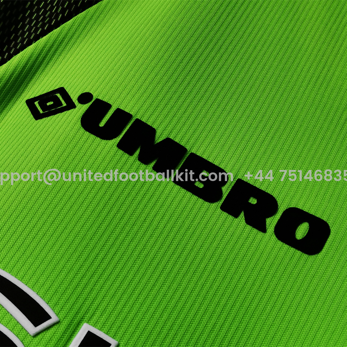 Unitedfootballkit.com | Retro Manchester United 98-99 Green Goalkeeper Long Sleeve Jersey -Customize Name, Number and Patch | Worldwide Shipping