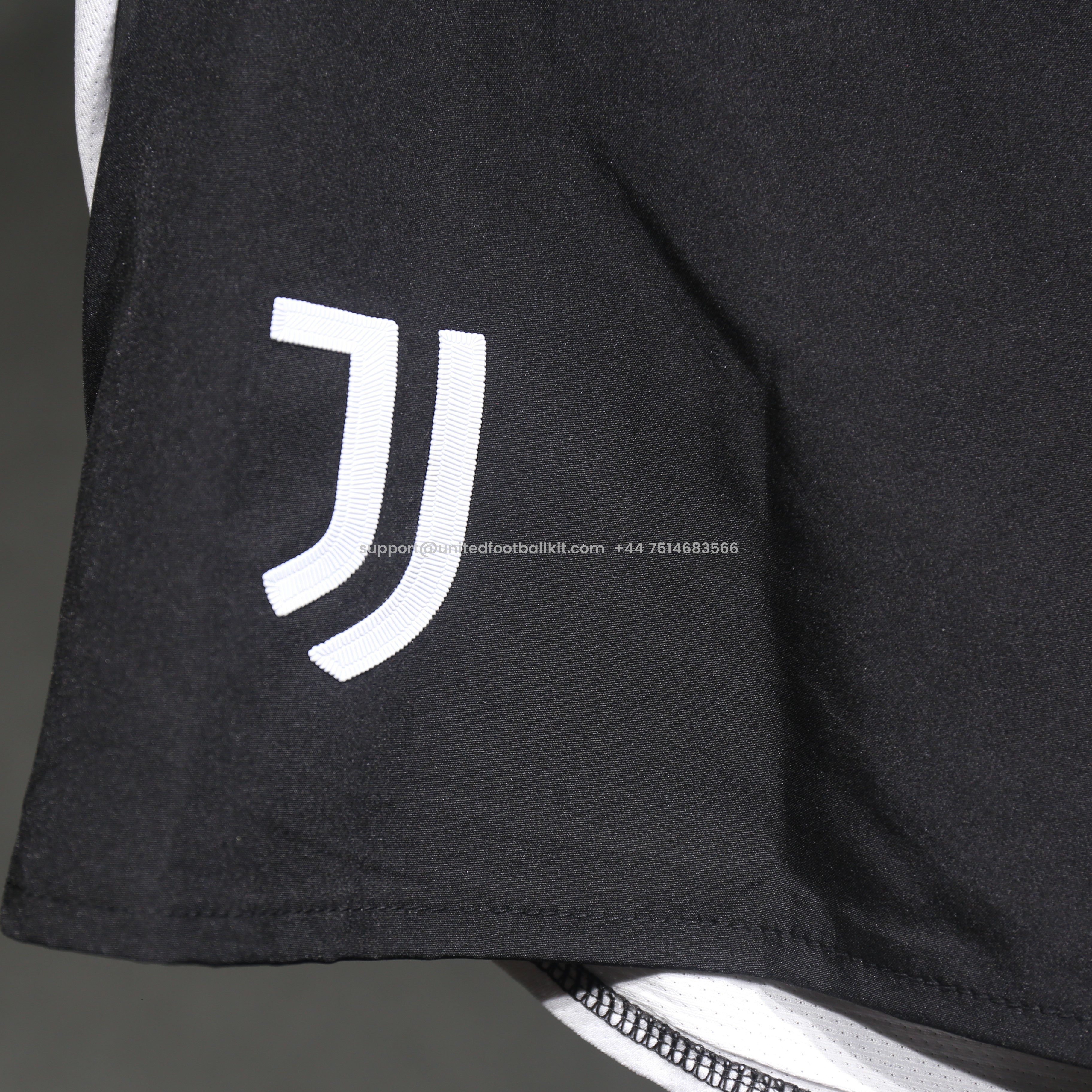 Unitedfootballkit.com | Juventus 24-25 Home Shorts - Player Version -Customize Name, Number and Patch | Worldwide Shipping