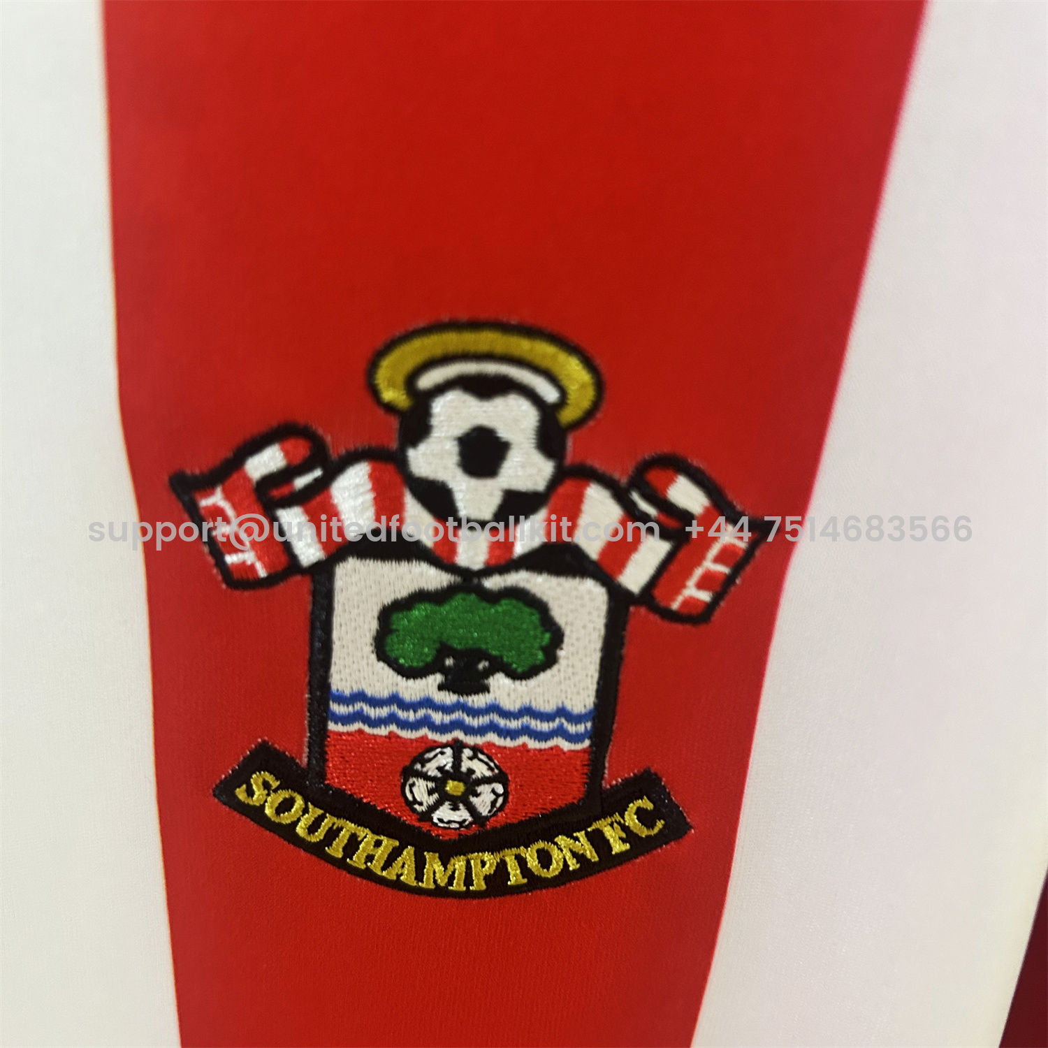 Unitedfootballkit.com | Retro Southampton 2015-16 Home Jersey -Customize Name, Number and Patch | Worldwide Shipping