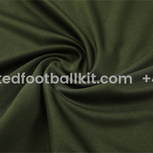 Unitedfootballkit.com | Manchester City 24-25 Long Sleeve Training Set - Army Green -Customize Name, Number and Patch | Worldwide Shipping