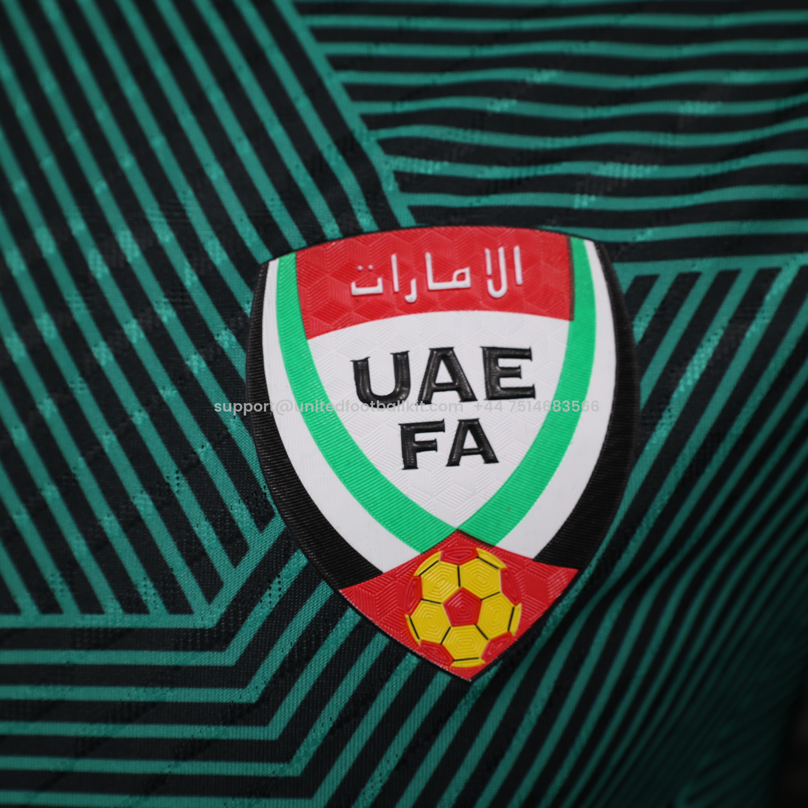 Unitedfootballkit.com | United Arab Emirates 2024 Away Stadium Jersey - Player Version -Customize Name, Number and Patch | Worldwide Shipping