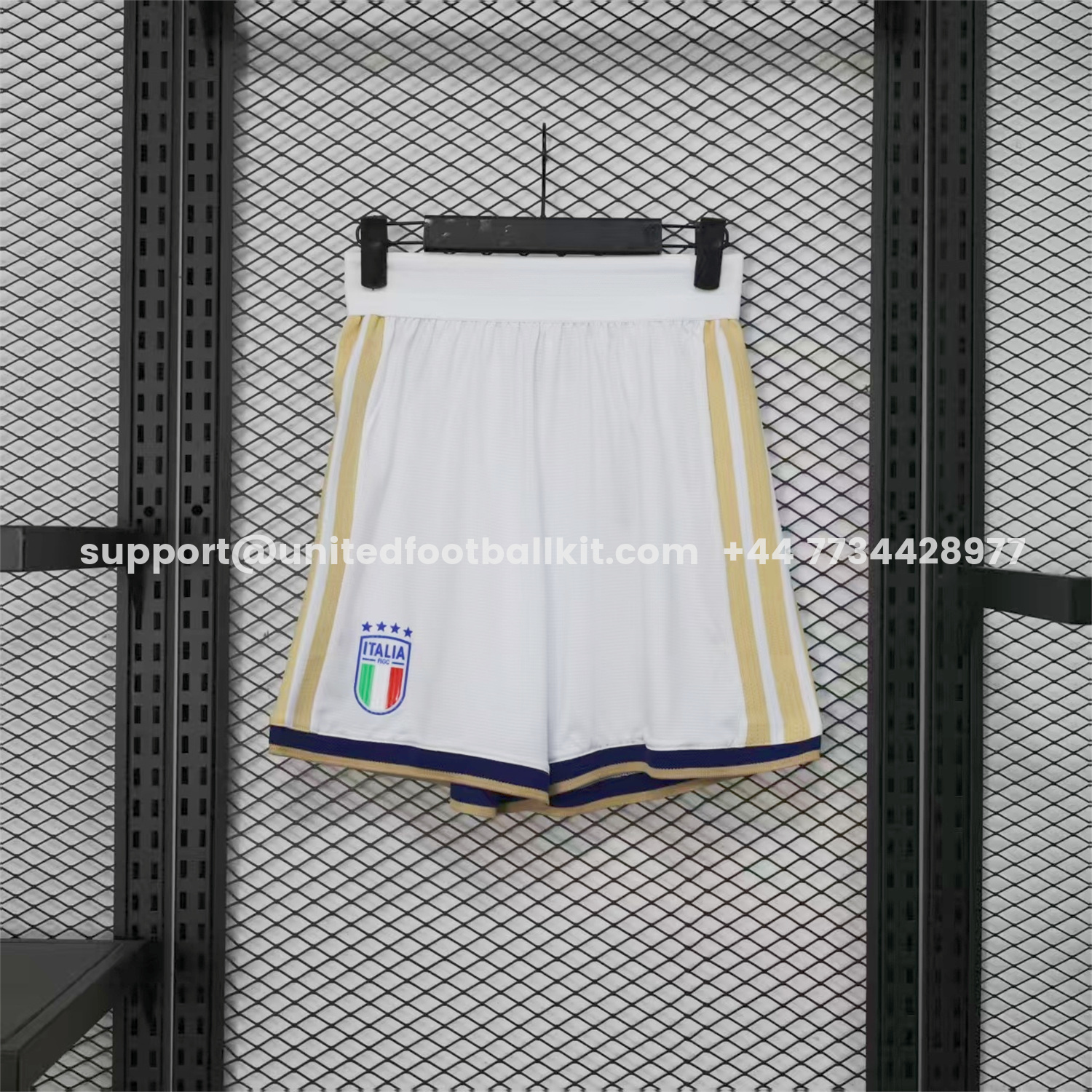 Unitedfootballkit.com | Italy 2026 Home Shorts - Player Version -Customize Name, Number and Patch | Worldwide Shipping