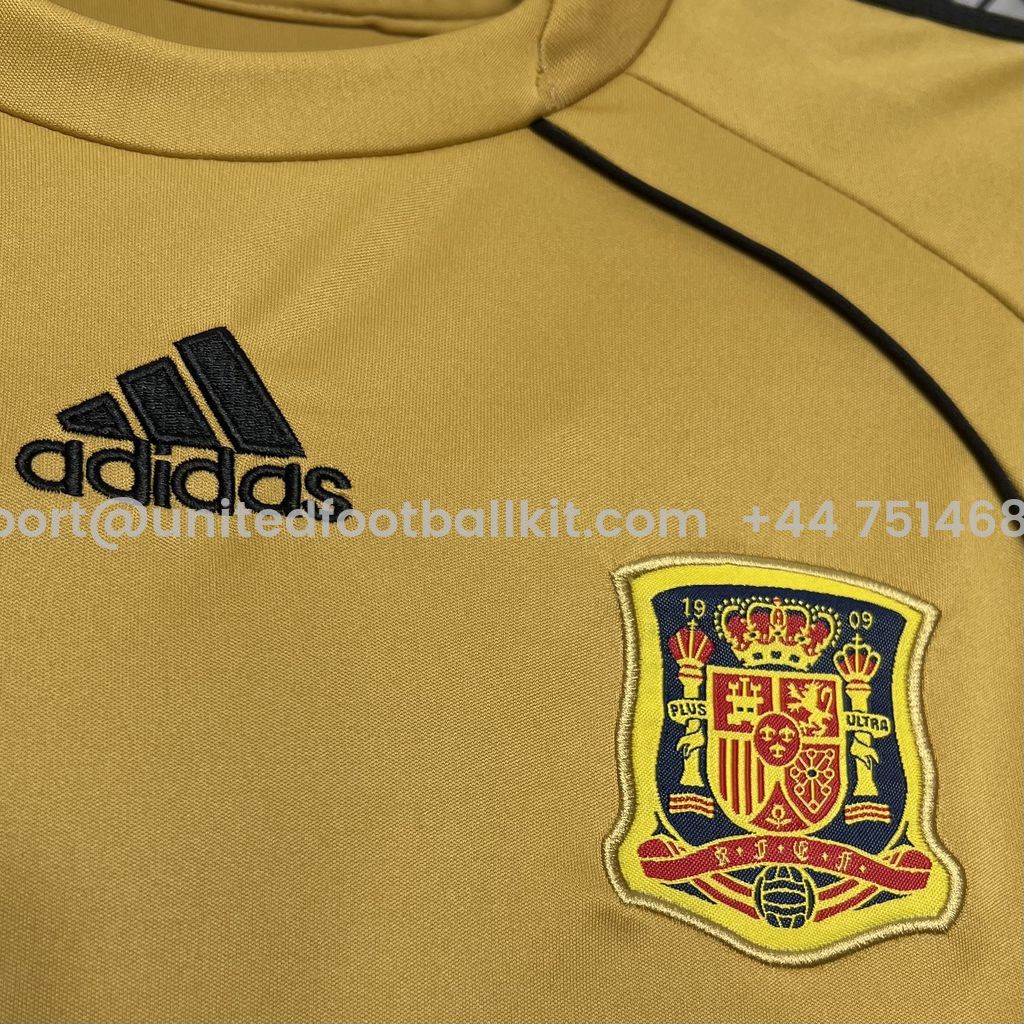 Unitedfootballkit.com | Retro Spain 2008 Away Jersey -Customize Name, Number and Patch | Worldwide Shipping