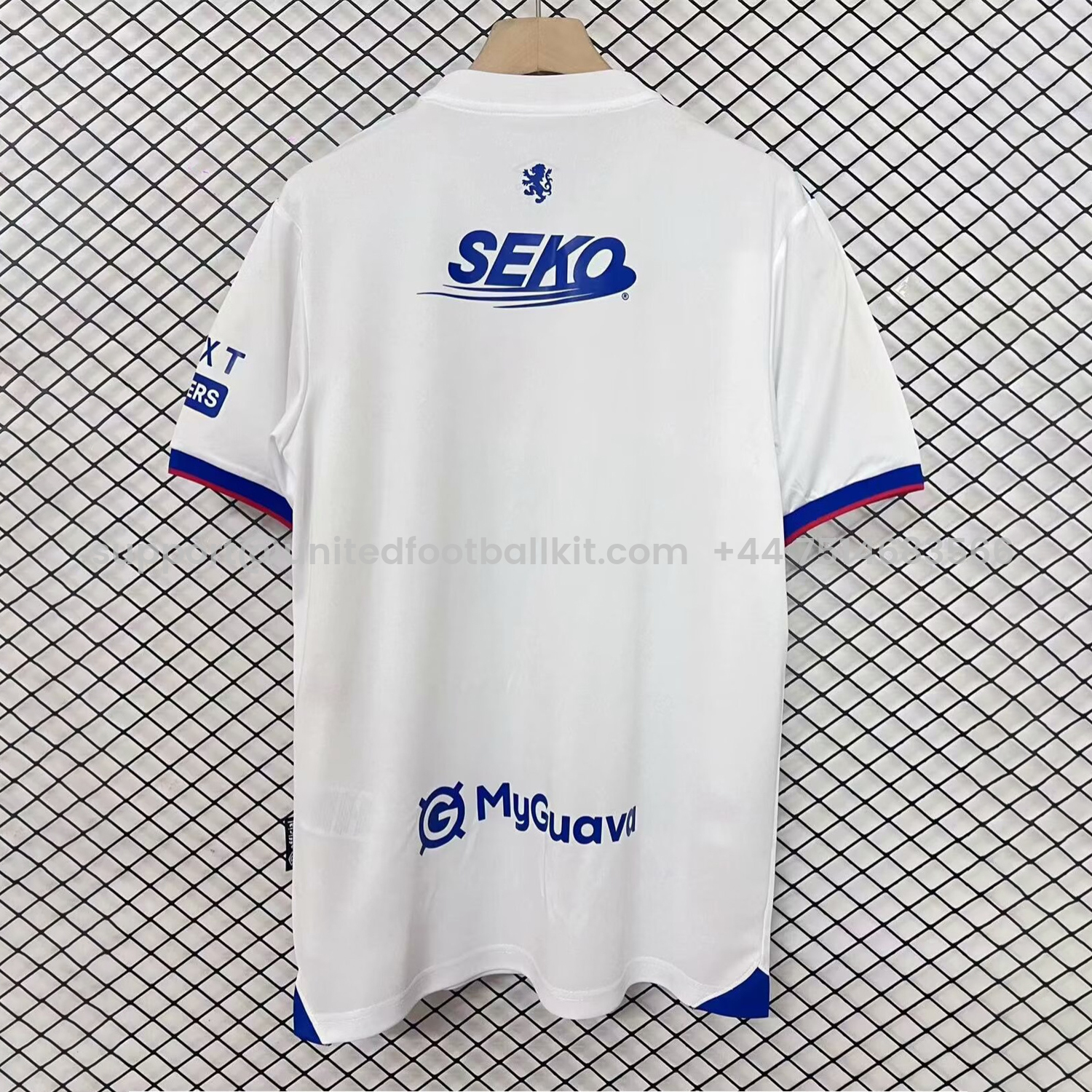 Unitedfootballkit.com | Glasgow Rangers 25-26 Away Jersey - Fans Version -Customize Name, Number and Patch | Worldwide Shipping