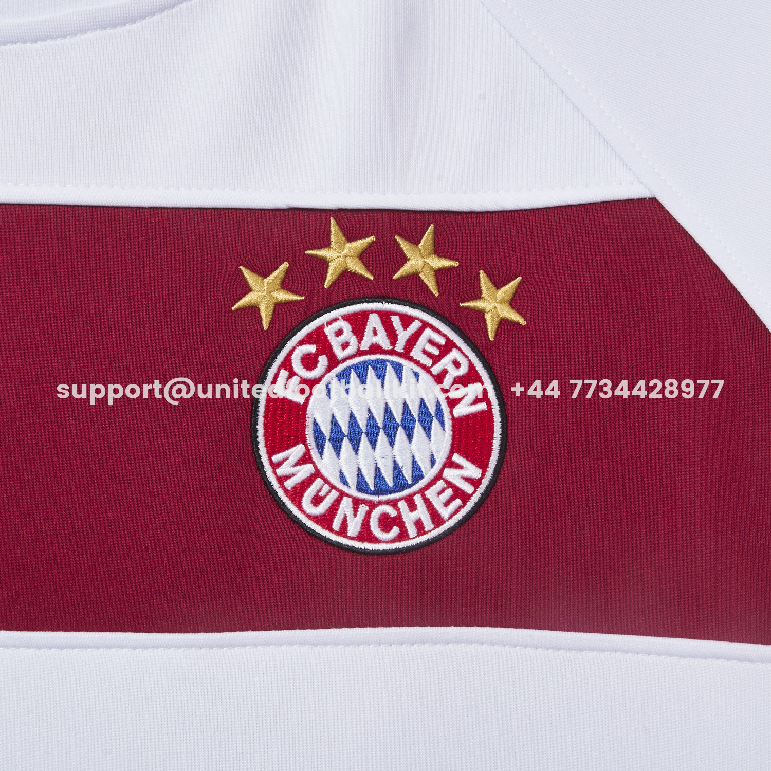 Unitedfootballkit.com | Bayern Munich 25-26 White Stripes Unisex Pullover Hoodie -Customize Name, Number and Patch | Worldwide Shipping