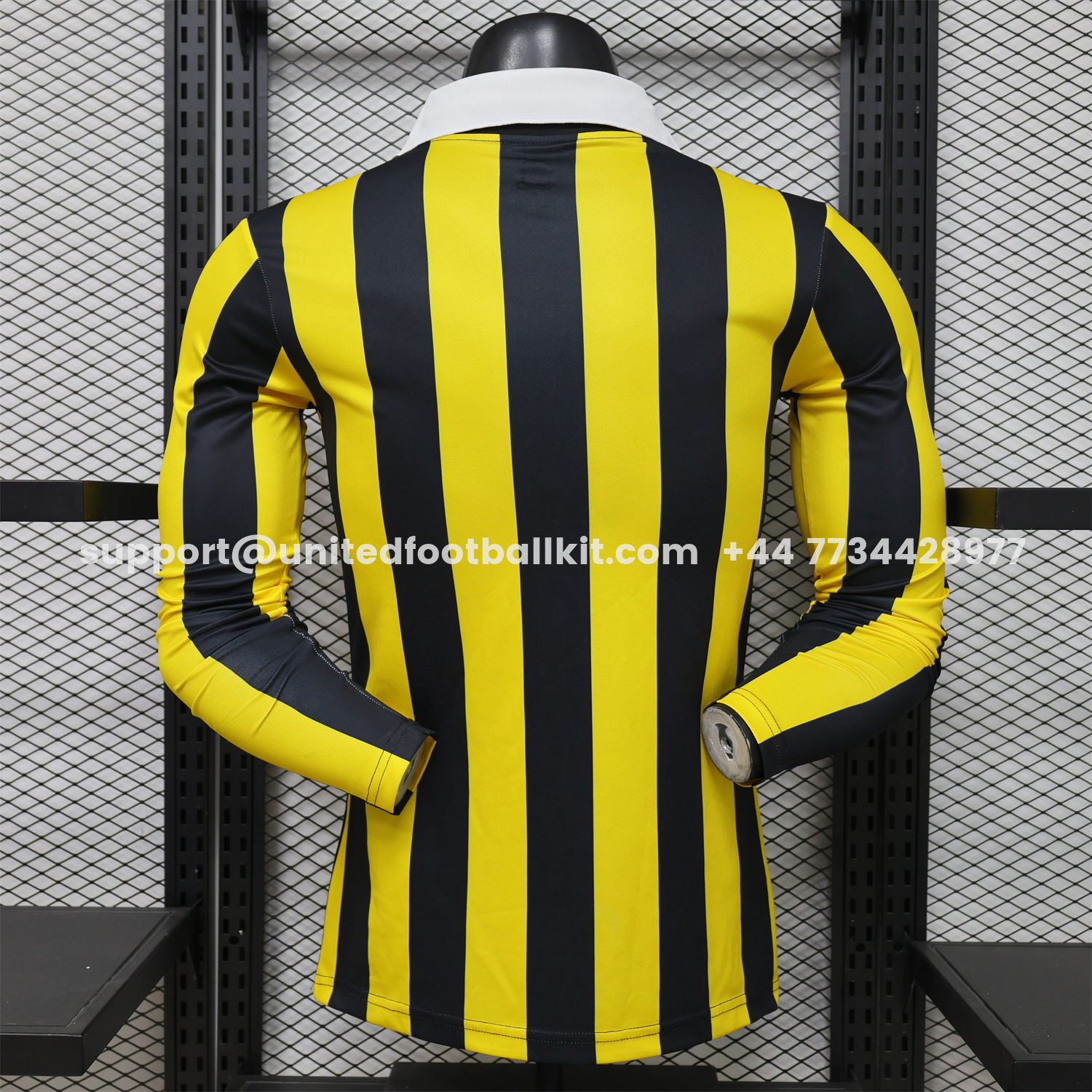 Unitedfootballkit.com | Al Ittihad Jeddah United 25-26 Anthem Special Long Sleeves Jersey - Player Version -Customize Name, Number and Patch | Worldwide Shipping