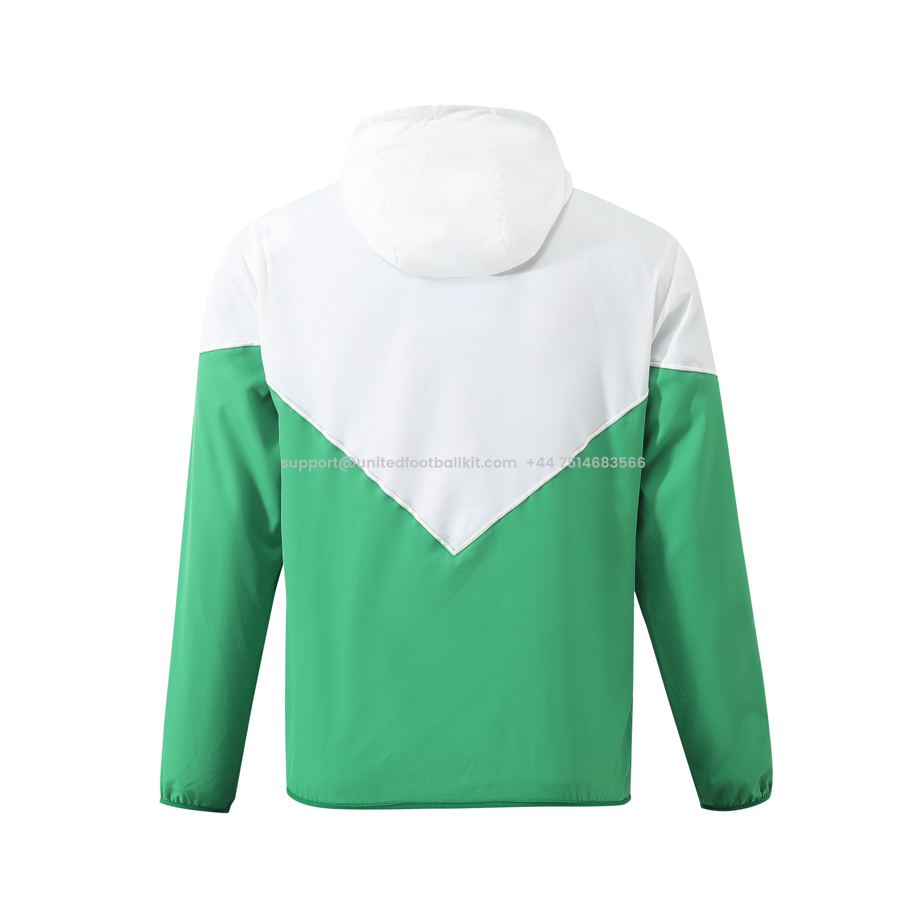 Unitedfootballkit.com | Mexico 2024 National Team Anthem Green Hooded Windbreaker - Player Version -Customize Name, Number and Patch | Worldwide Shipping