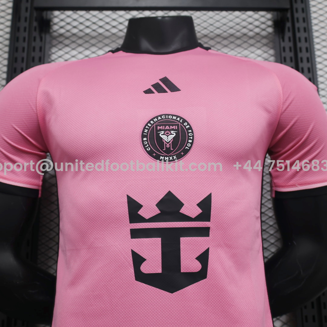 Unitedfootballkit.com | INT M.A.M 2024 Home Stadium Jersey - Player Version -Customize Name, Number and Patch | Worldwide Shipping