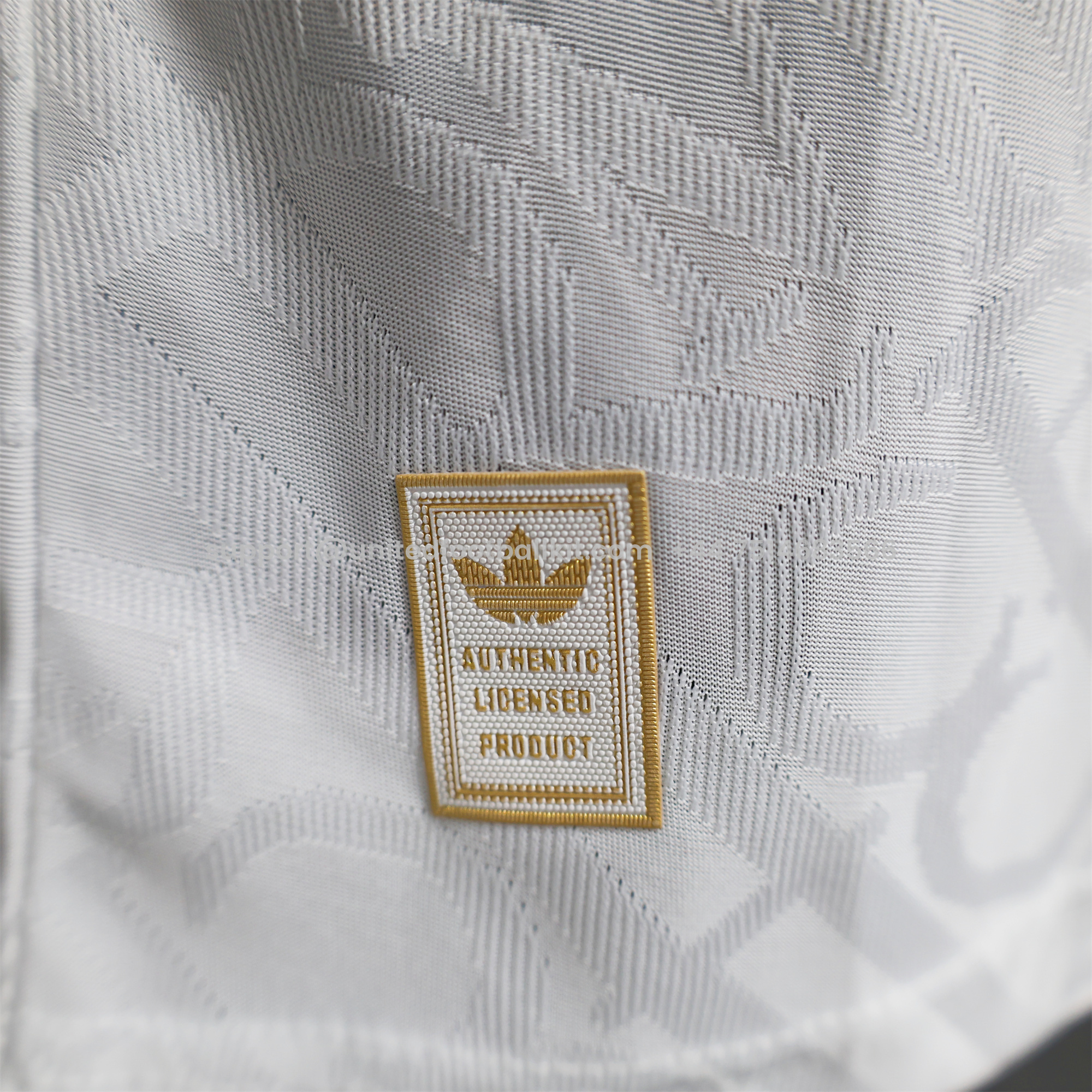 Unitedfootballkit.com | Real Madrid 24-25 White Gold Special Edition Jersey - Player Version -Customize Name, Number and Patch | Worldwide Shipping