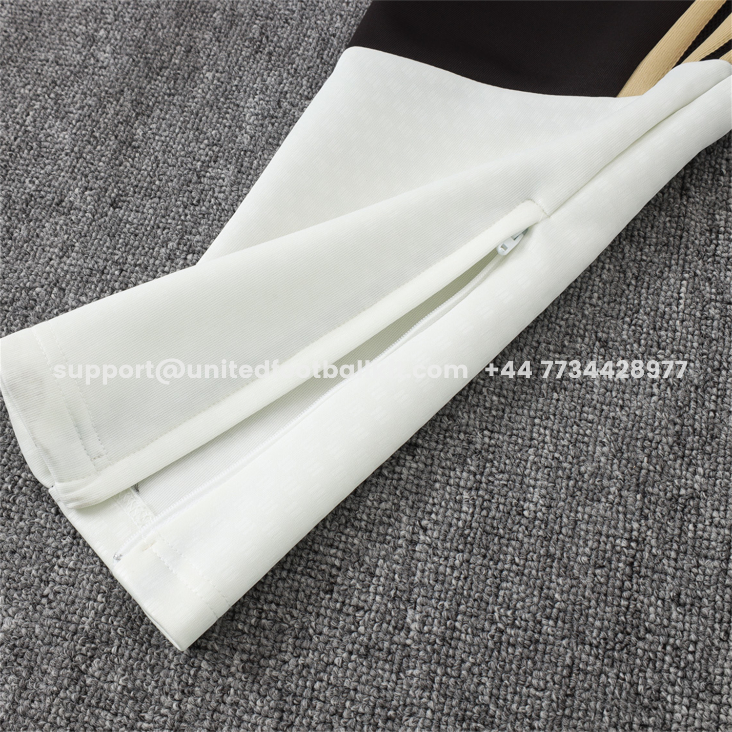 Unitedfootballkit.com | Flamengo 2026 Jacket Training Tracksuit - Black With White Jackets & Pants -Customize Name, Number and Patch | Worldwide Shipping