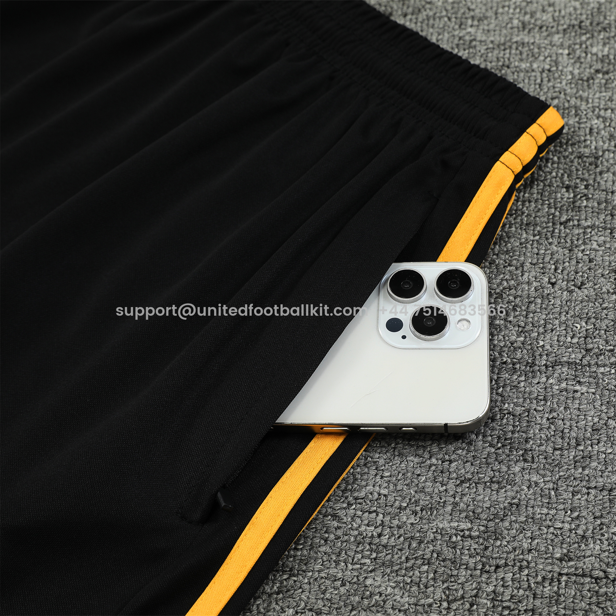 Unitedfootballkit.com | Real Madrid 24-25 Vest Training Set - Black Dragon -Customize Name, Number and Patch | Worldwide Shipping