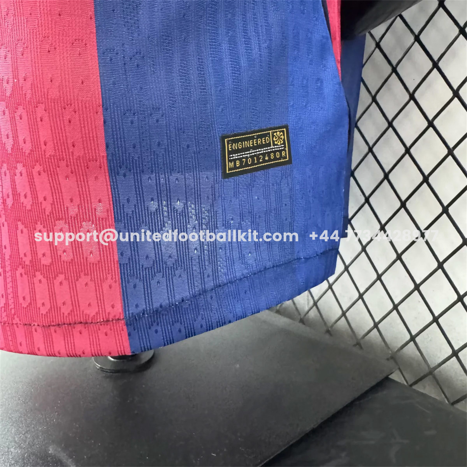 Unitedfootballkit.com | Barcelona 26-27 Home Jersey - Player Version -Customize Name, Number and Patch | Worldwide Shipping