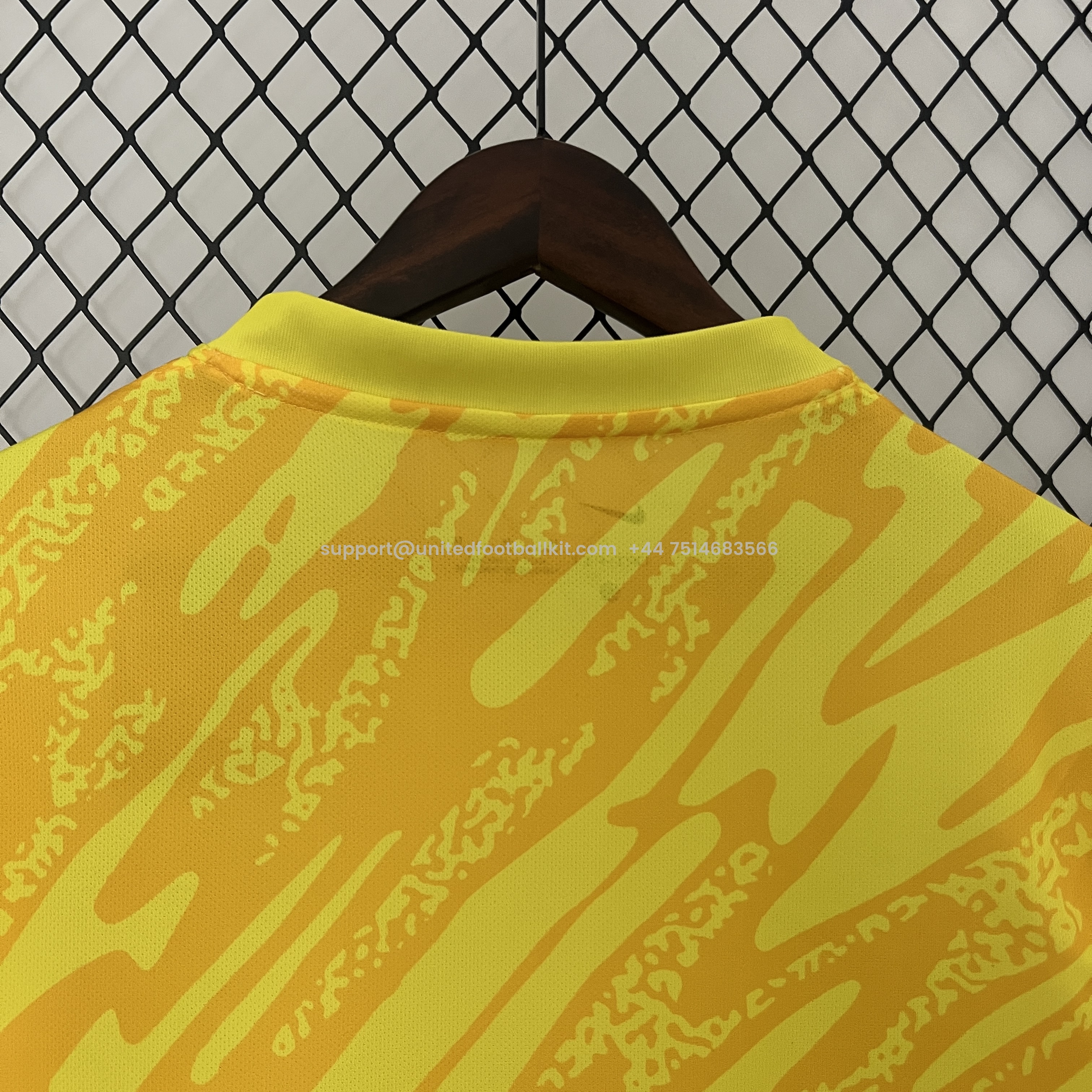 Unitedfootballkit.com | France 2024 Yellow Goalkeeper Jersey - Fans Version -Customize Name, Number and Patch | Worldwide Shipping