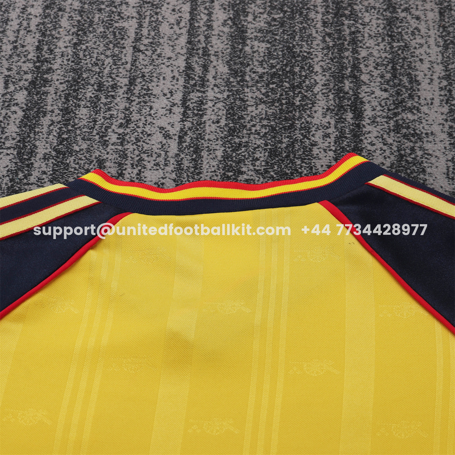 Unitedfootballkit.com | Retro Arsenal 1988-90 Away Kids Kit -Customize Name, Number and Patch | Worldwide Shipping