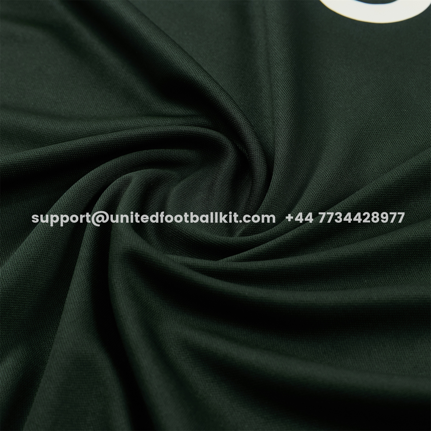 Unitedfootballkit.com | C.H.E.L.S.E.A 25-26 Short-Sleeve Training Set - Dark Green With White Accents Top & Pants -Customize Name, Number and Patch | Worldwide Shipping