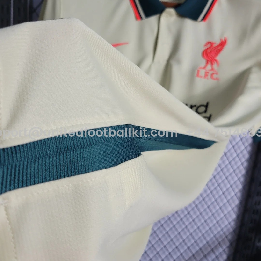 Unitedfootballkit.com | Retro Liver.pool 21-22 Away Stadium Jersey - Fans Version -Customize Name, Number and Patch | Worldwide Shipping