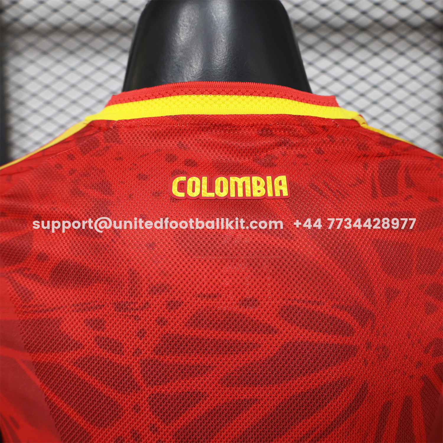 Unitedfootballkit.com | Colombia 2026 Red Special Jersey - Player Version -Customize Name, Number and Patch | Worldwide Shipping