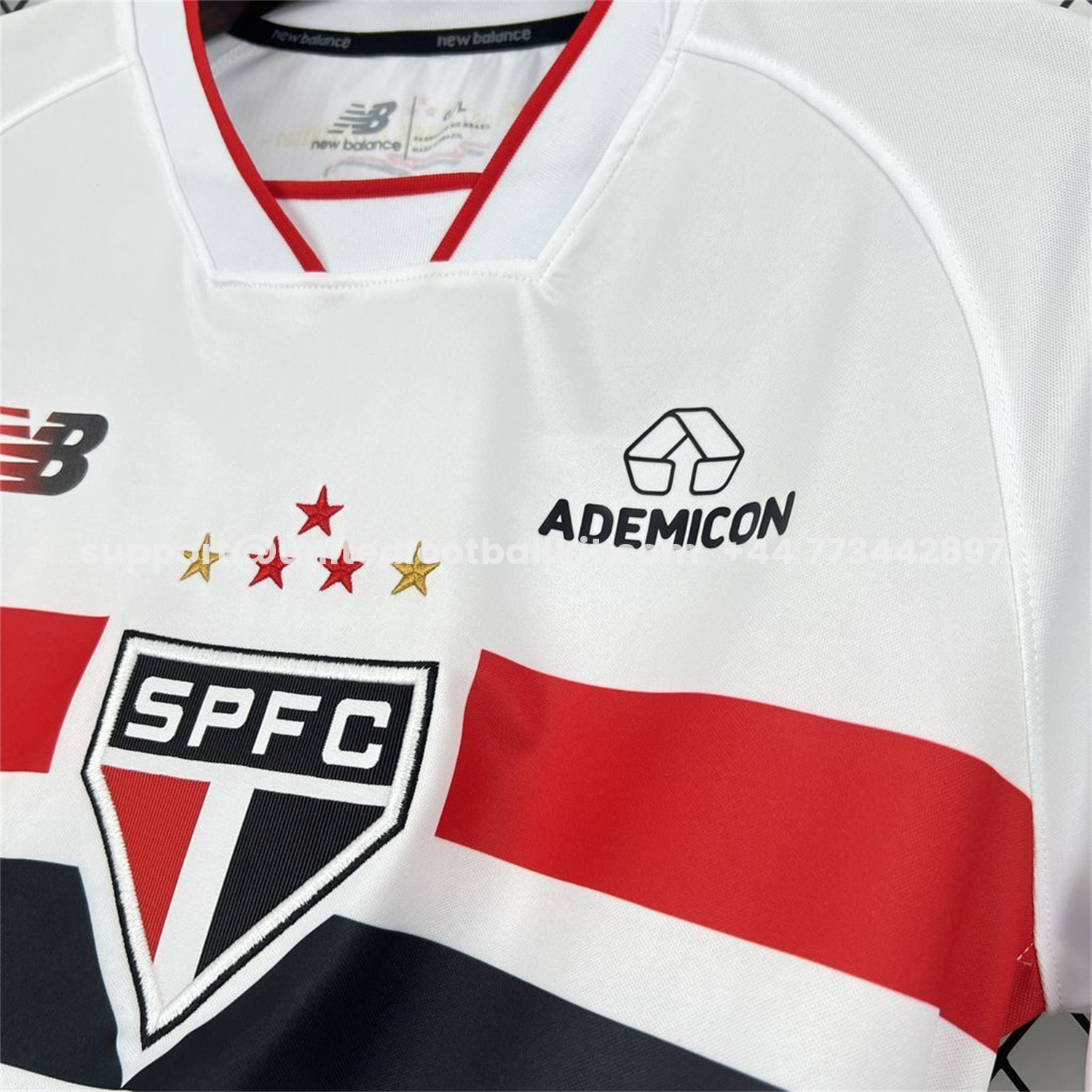 Unitedfootballkit.com | Sao Paulo 26-27 Home Jersey - Fans Version -Customize Name, Number and Patch | Worldwide Shipping