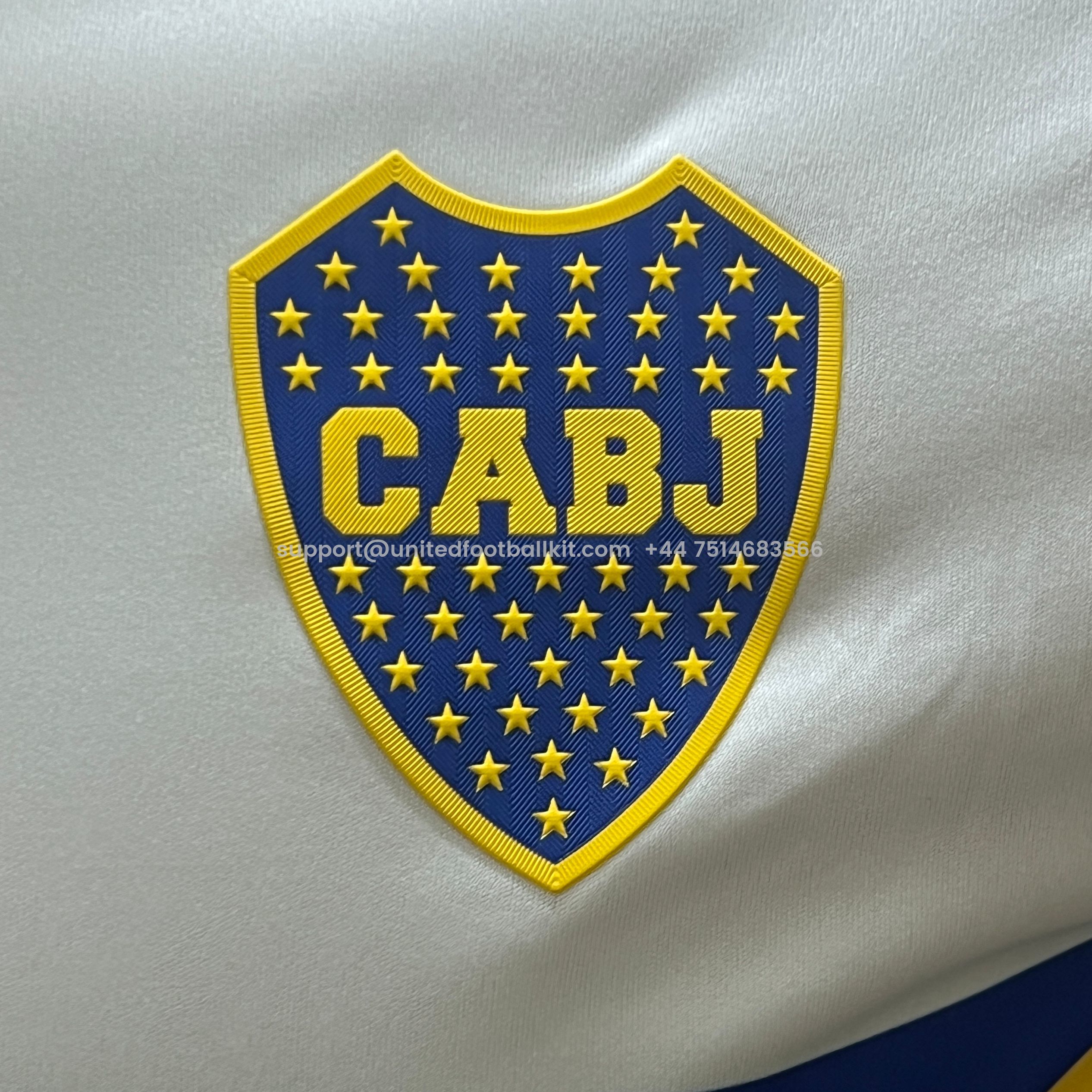 Unitedfootballkit.com | Boca Juniors 24-25 Away Long Sleeve Jersey - Player Version -Customize Name, Number and Patch | Worldwide Shipping