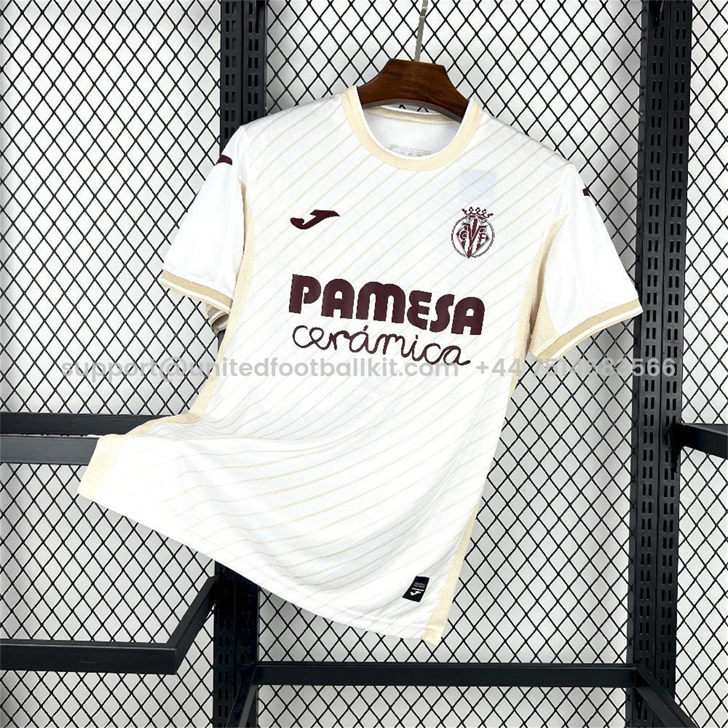 Unitedfootballkit.com | Villarreal 25-26 Away Jersey - Fans Version -Customize Name, Number and Patch | Worldwide Shipping