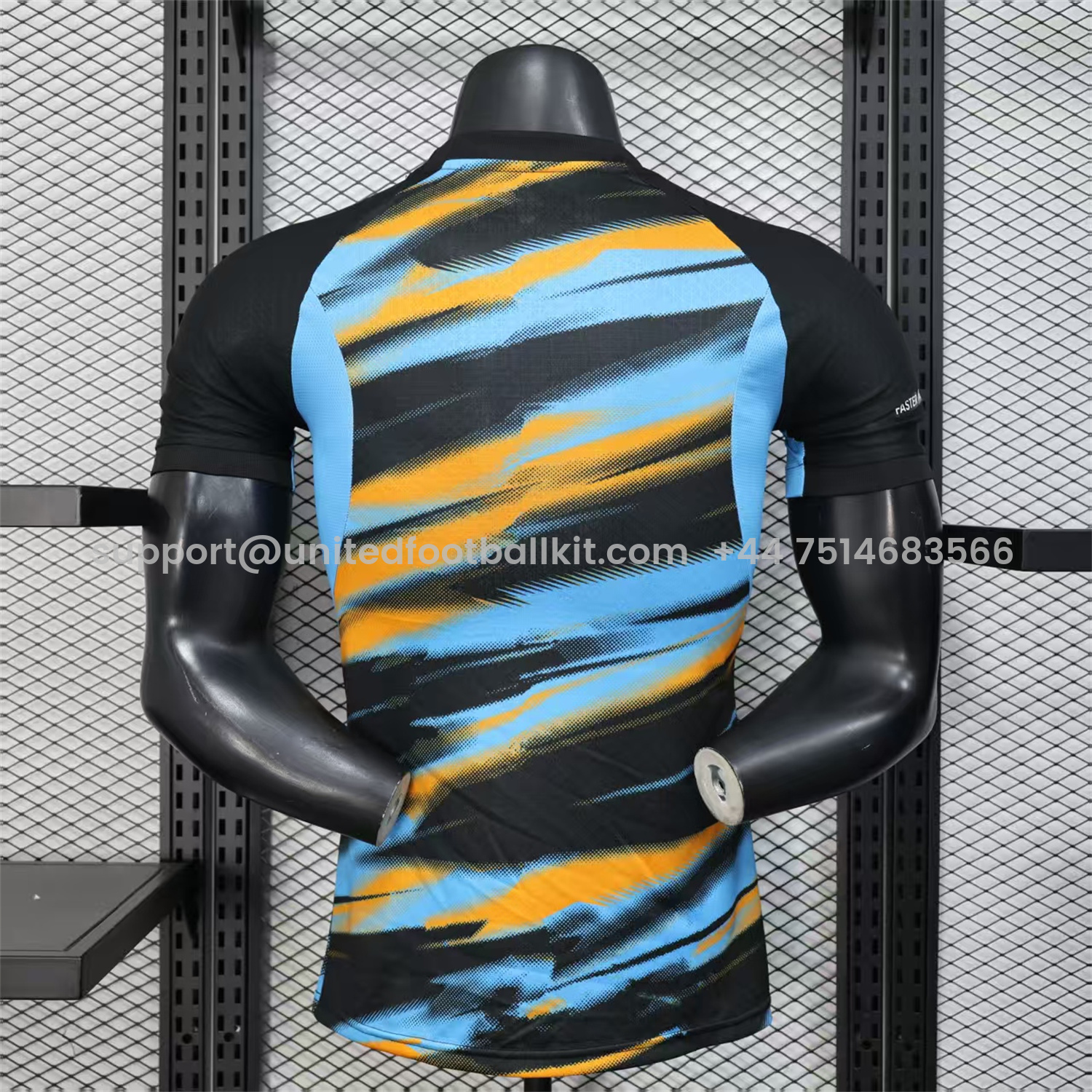 Unitedfootballkit.com | Marseille 25-26 Blue Orange Gradient Training Jersey - Player Version -Customize Name, Number and Patch | Worldwide Shipping