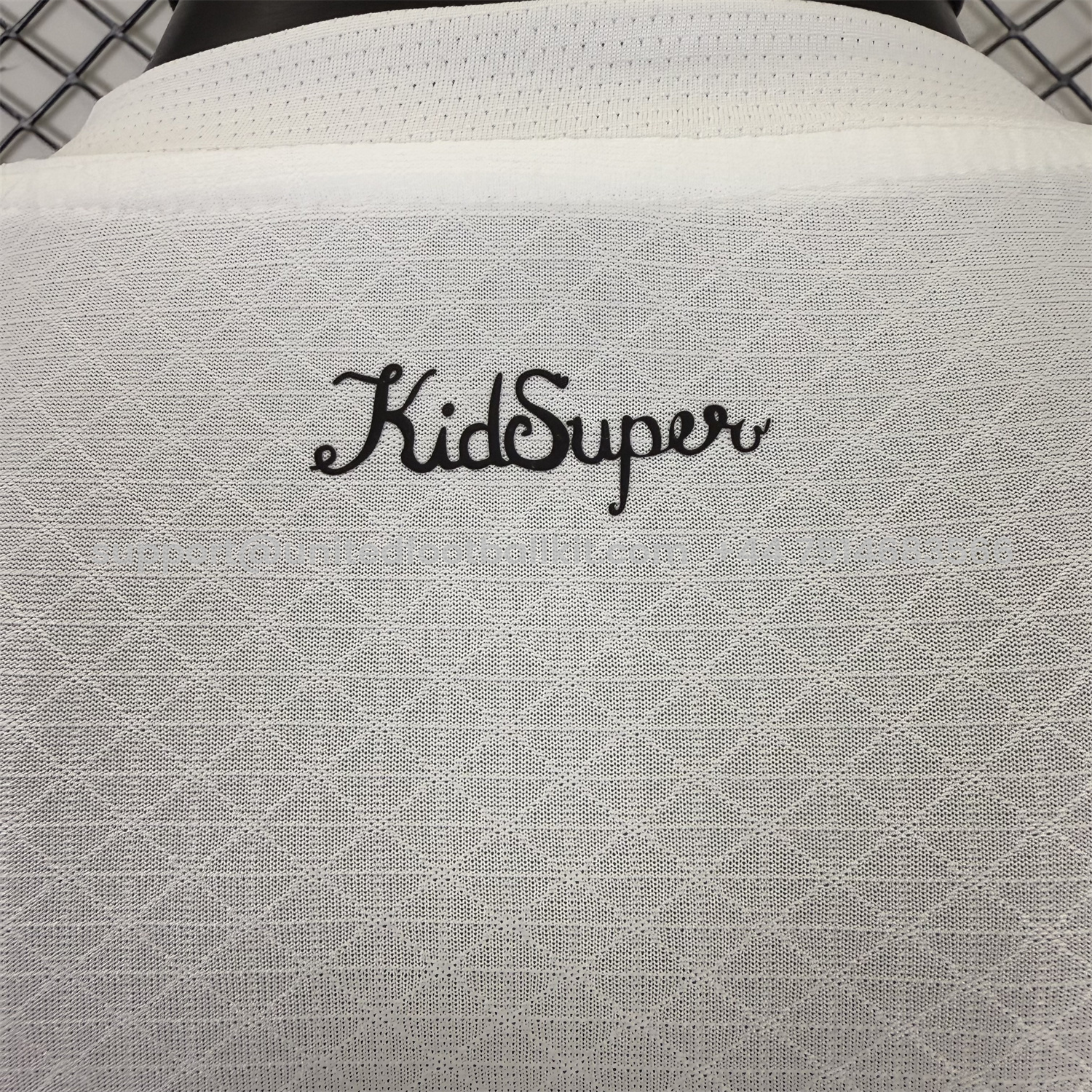 Unitedfootballkit.com | Manchester City 25-26 KidSuper White Long Sleeves Jersey - Player Version -Customize Name, Number and Patch | Worldwide Shipping