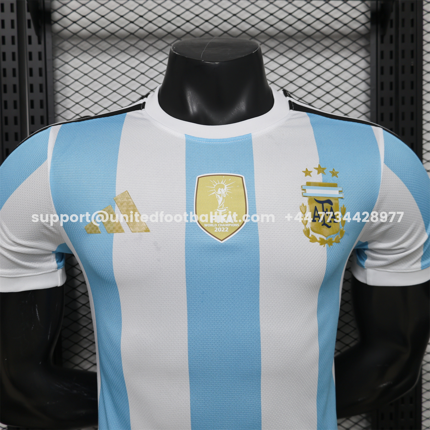 Unitedfootballkit.com | Argentina 2026 Blue And White Special Jersey - Player Version -Customize Name, Number and Patch | Worldwide Shipping