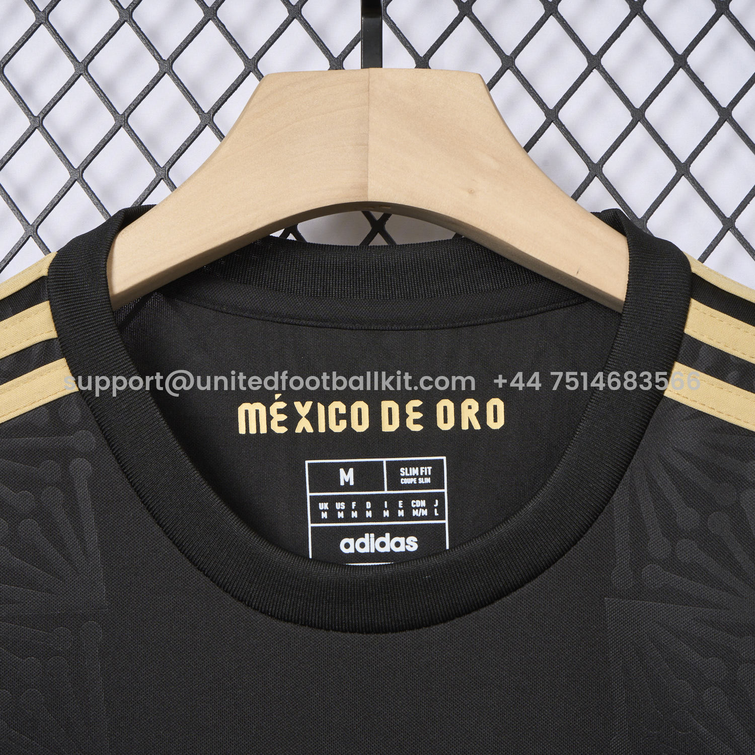 Unitedfootballkit.com | Women's Mexico 2025 Gold Cup Black Jersey - Fans Version -Customize Name, Number and Patch | Worldwide Shipping