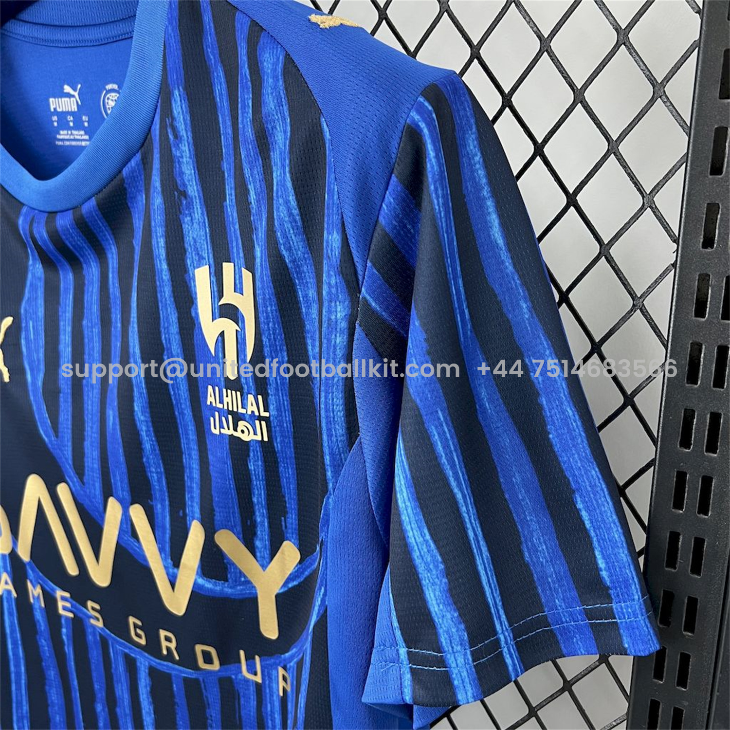 Unitedfootballkit.com | Al Hilal Riyadh Crescent 25-26 Club World Cup Home Jersey - Fans Version -Customize Name, Number and Patch | Worldwide Shipping