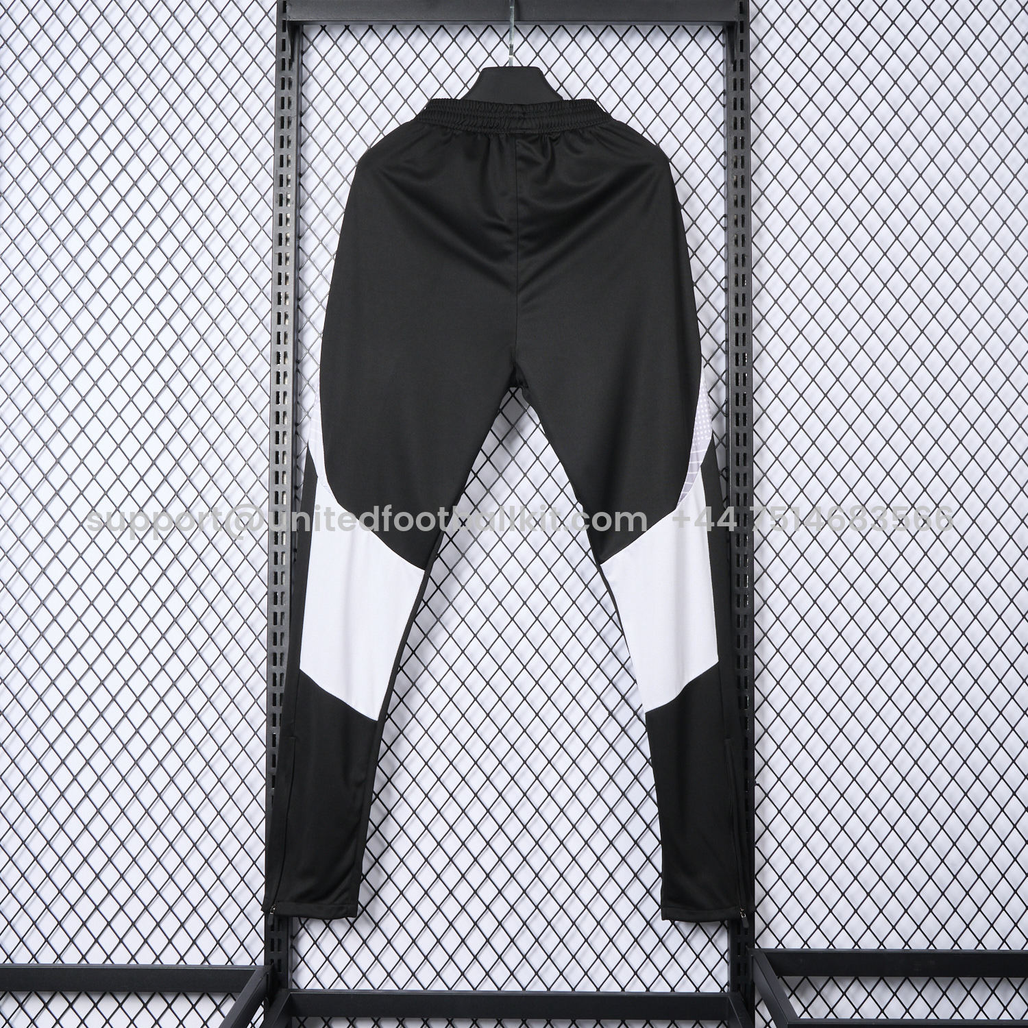 Unitedfootballkit.com | Newcastle United 24-25 Black Training Pants - Player Version -Customize Name, Number and Patch | Worldwide Shipping