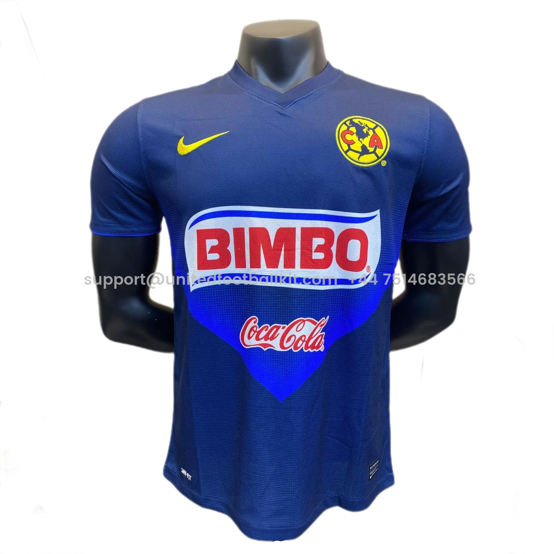 Unitedfootballkit.com | América Retro 13-14 Away Stadium Jersey -Customize Name, Number and Patch | Worldwide Shipping