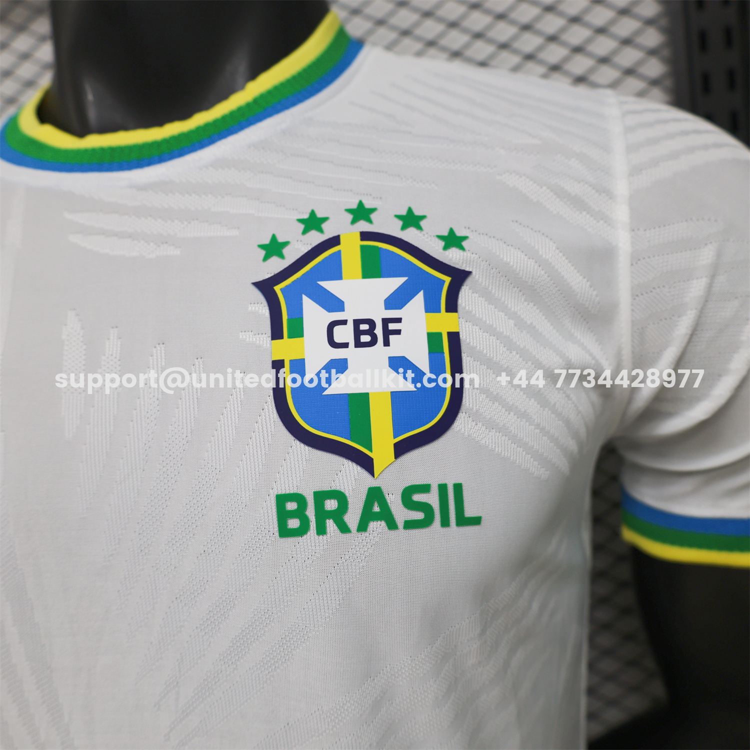 Unitedfootballkit.com | Brazil 2026 Retro Casual Style White Special Jersey - Player Version -Customize Name, Number and Patch | Worldwide Shipping