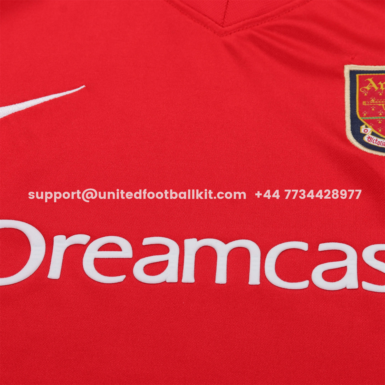 Unitedfootballkit.com | Retro Arsenal 2001-02 Home Kids Kit -Customize Name, Number and Patch | Worldwide Shipping