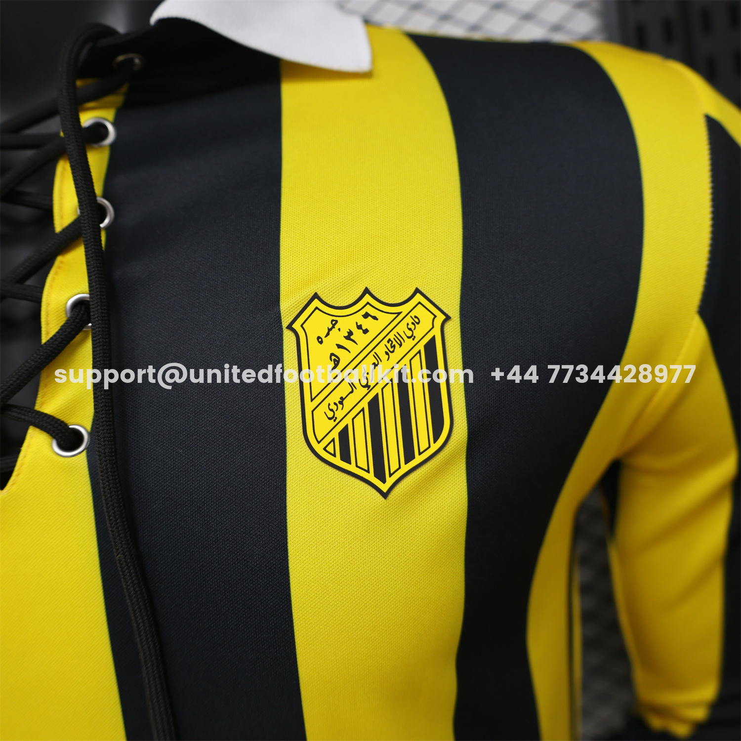 Unitedfootballkit.com | Al Ittihad Jeddah United 25-26 Anthem Special Long Sleeves Jersey - Player Version -Customize Name, Number and Patch | Worldwide Shipping