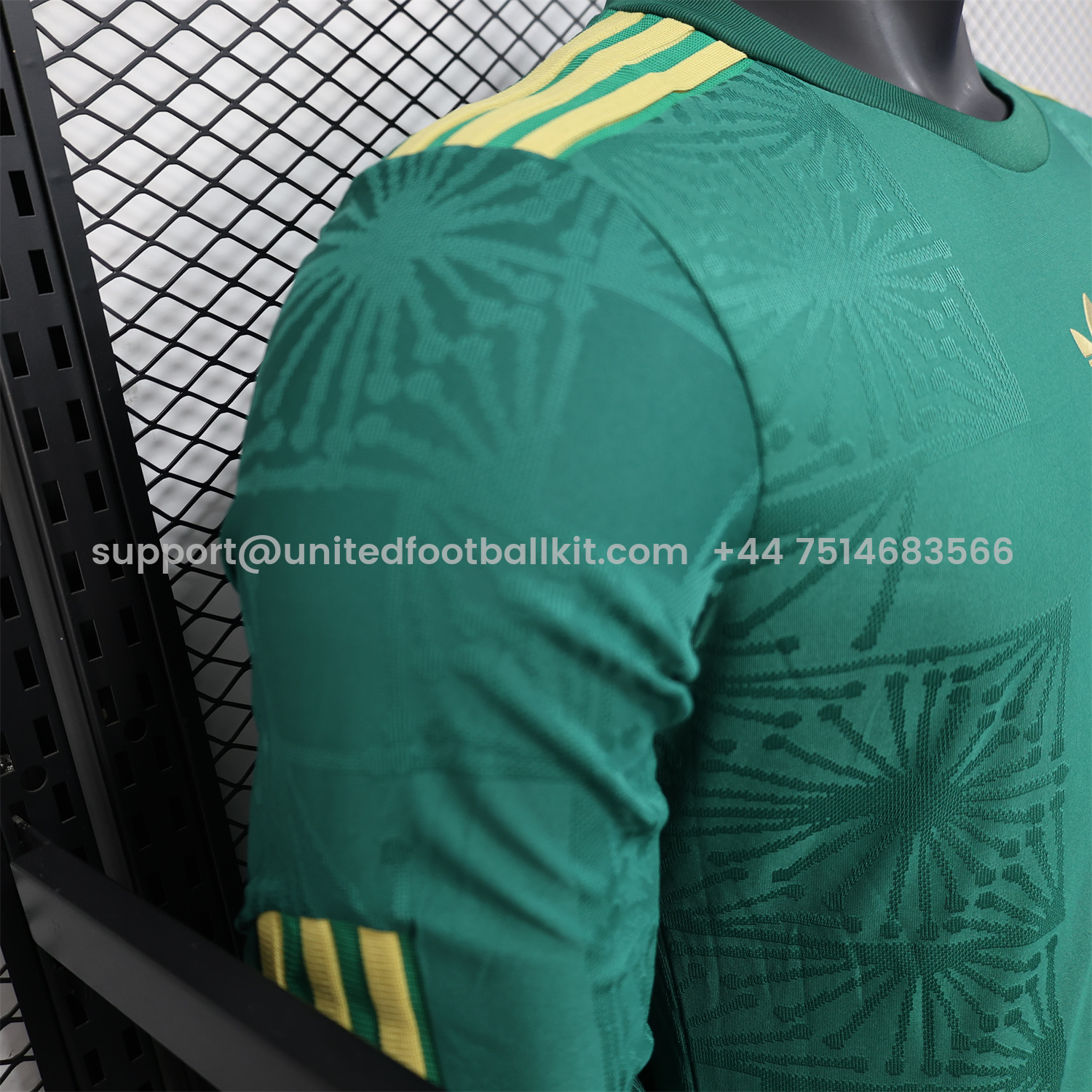 Unitedfootballkit.com | Mexico 2025 Gold Cup Green Long Sleeves Jersey - Player Version -Customize Name, Number and Patch | Worldwide Shipping