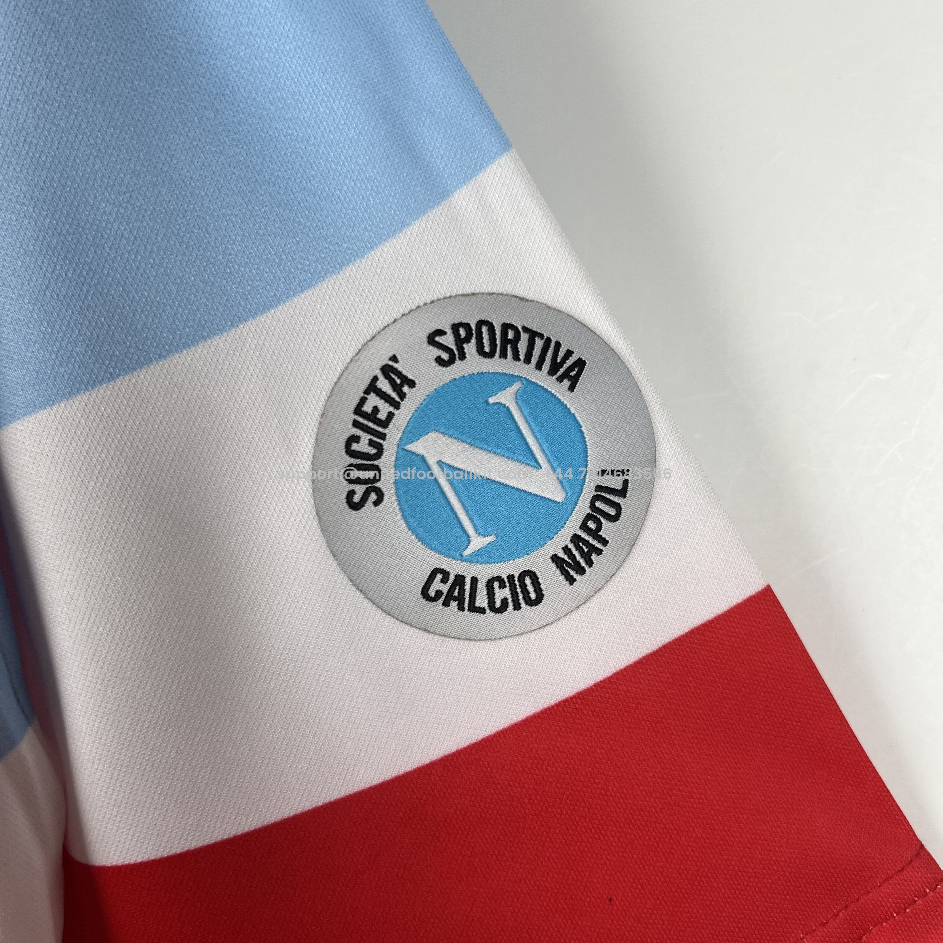 Unitedfootballkit.com | Retro Napoli 1990-91 Third Jersey -Customize Name, Number and Patch | Worldwide Shipping