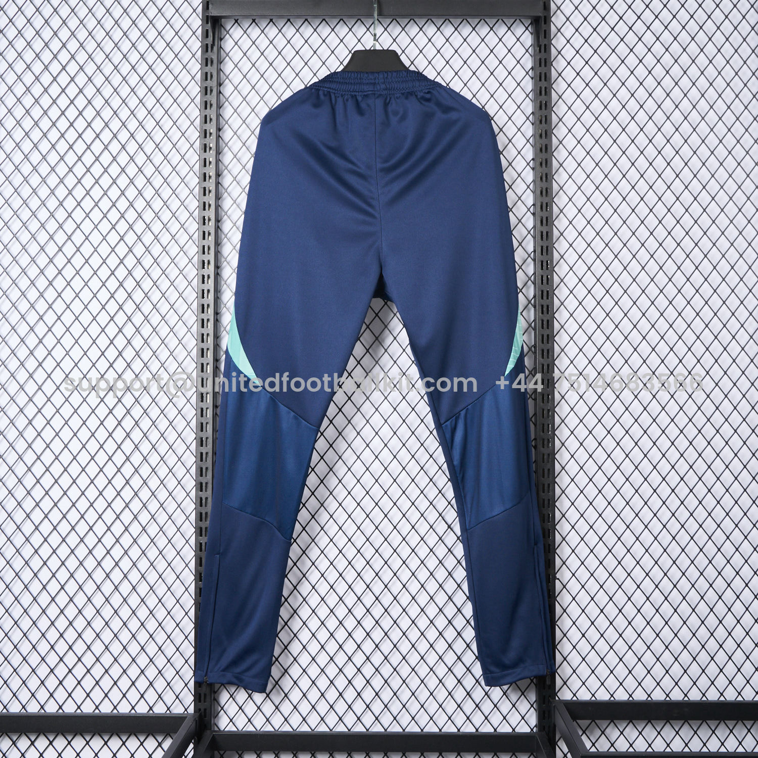 Unitedfootballkit.com | Arsenal 24-25 Navy Blue Training Pants - Player Version -Customize Name, Number and Patch | Worldwide Shipping