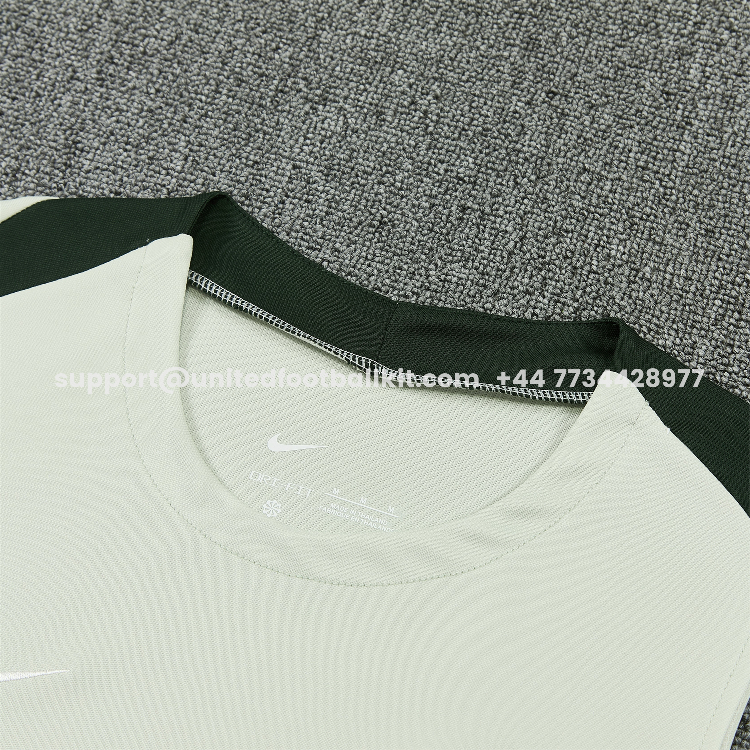 Unitedfootballkit.com | C.H.E.L.S.E.A 25-26 Vest Training Set - Light Gray With Dark Green Accents Top & Dark Green Pants -Customize Name, Number and Patch | Worldwide Shipping