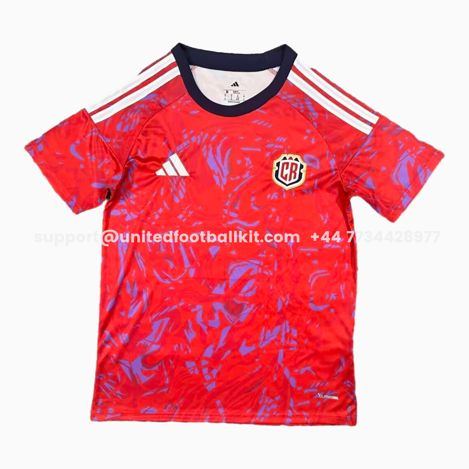 Unitedfootballkit.com | Costa Rica 2026 Home Jersey - Fans Version -Customize Name, Number and Patch | Worldwide Shipping