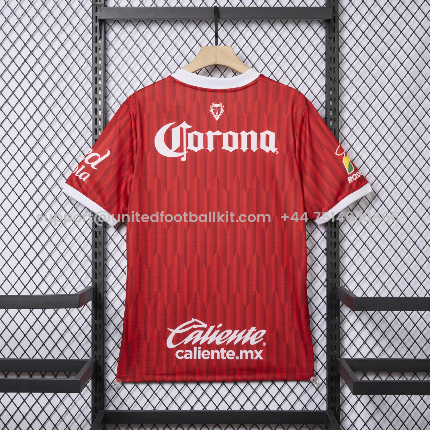 Unitedfootballkit.com | Toluca 24-25 Home Jersey - Fans Version -Customize Name, Number and Patch | Worldwide Shipping