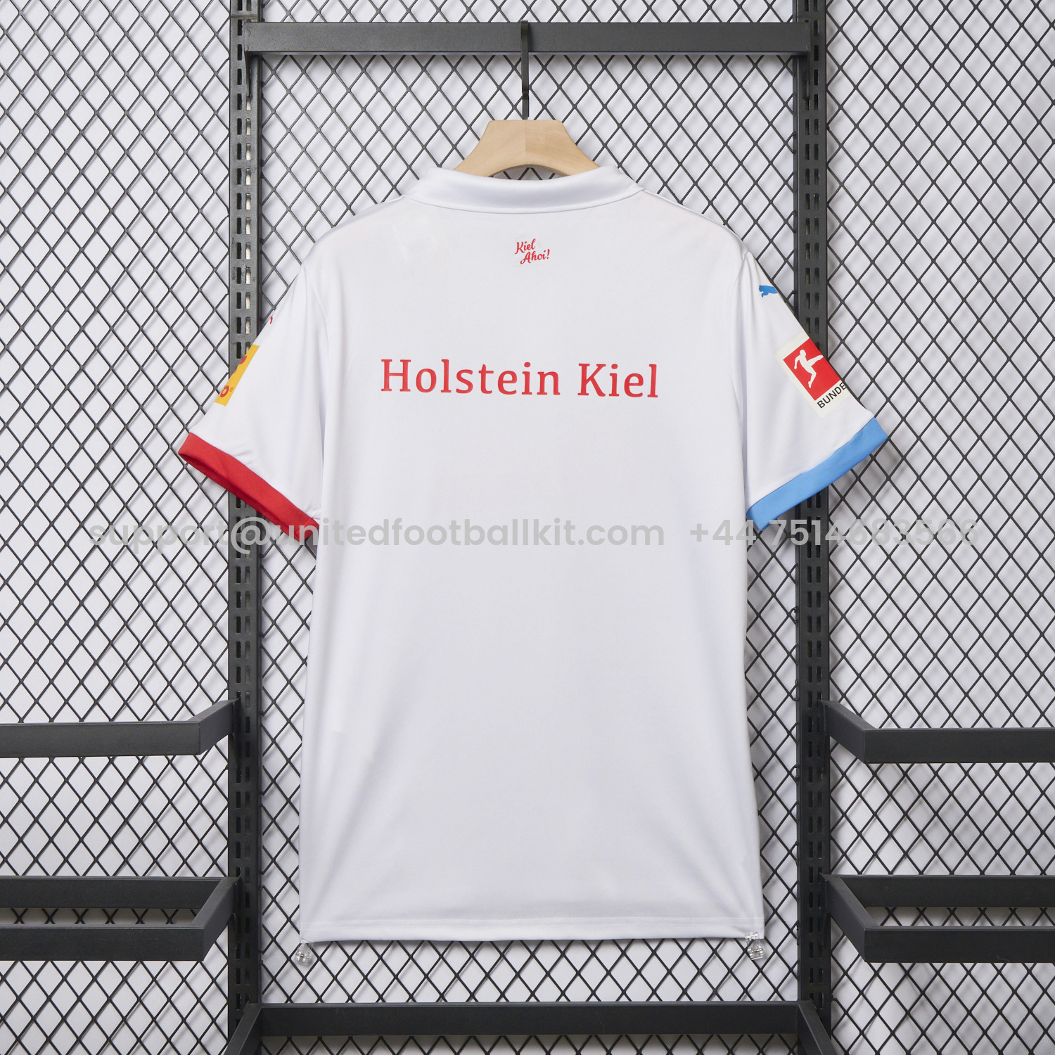 Unitedfootballkit.com | Holstein Kiel 2025 125th Anniversary Jersey - Fans Version -Customize Name, Number and Patch | Worldwide Shipping