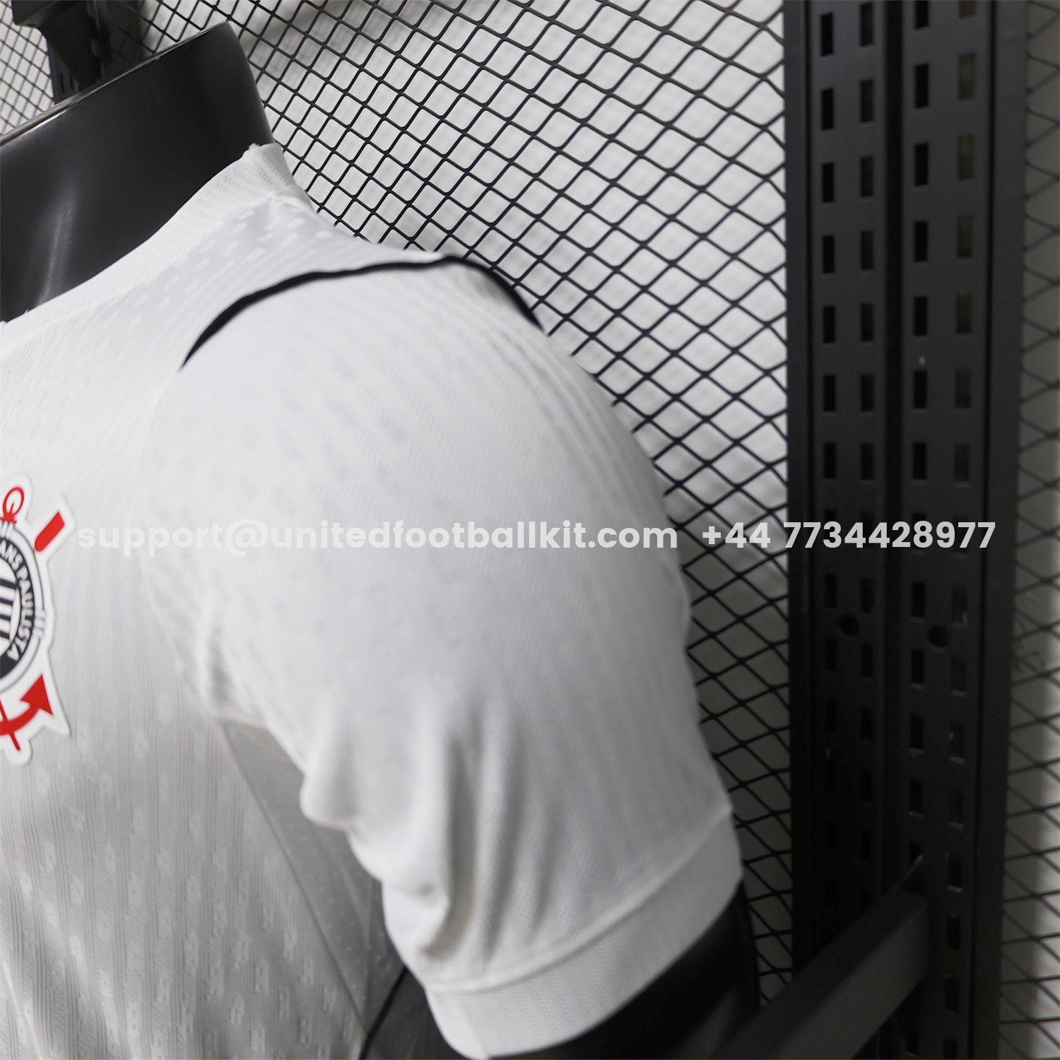 Unitedfootballkit.com | Corinthians 26-27 Home Jersey - Player Version -Customize Name, Number and Patch | Worldwide Shipping