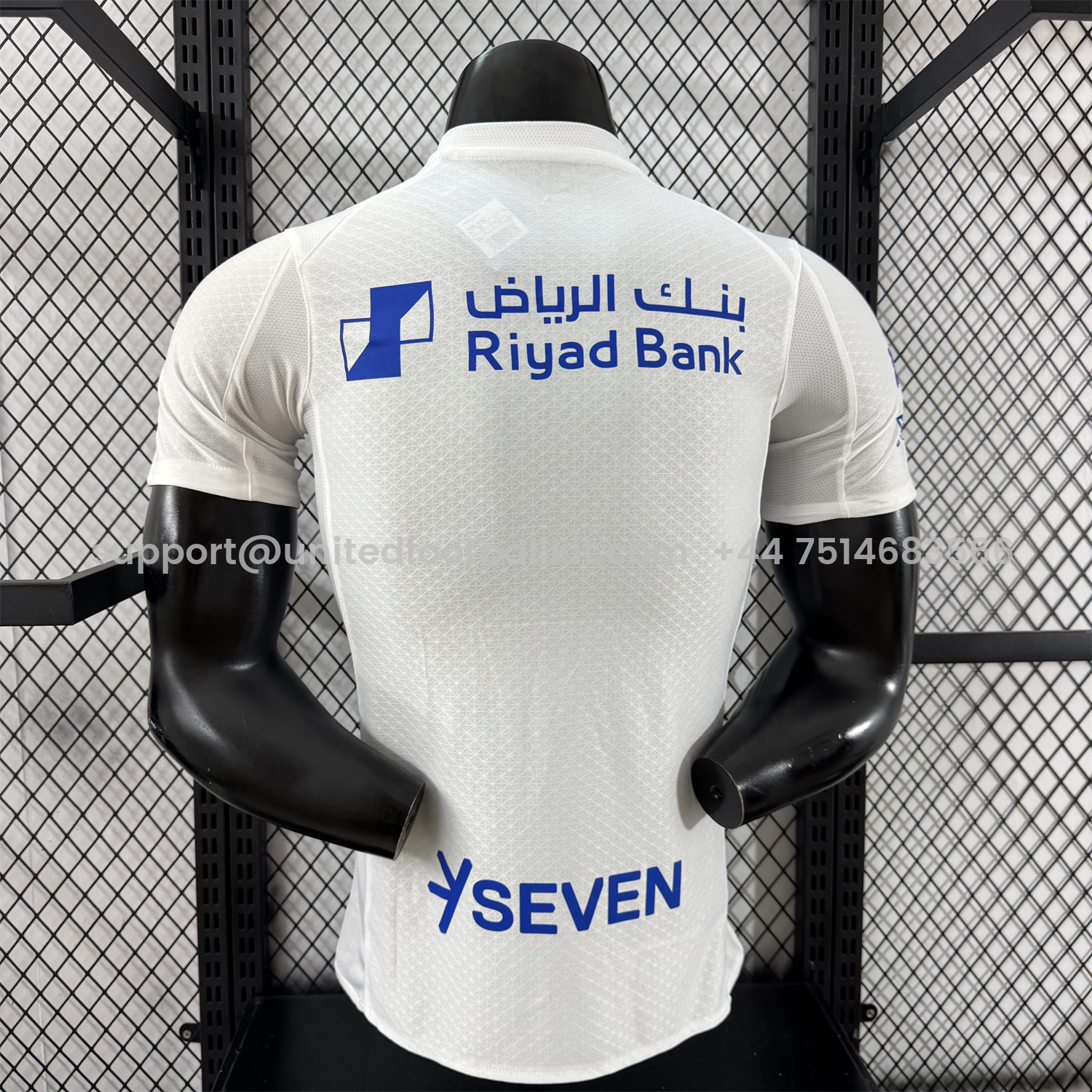 Unitedfootballkit.com | Al Hilal Riyadh Crescent 25-26 Away Jersey With Chest Sponsor - Player Version -Customize Name, Number and Patch | Worldwide Shipping