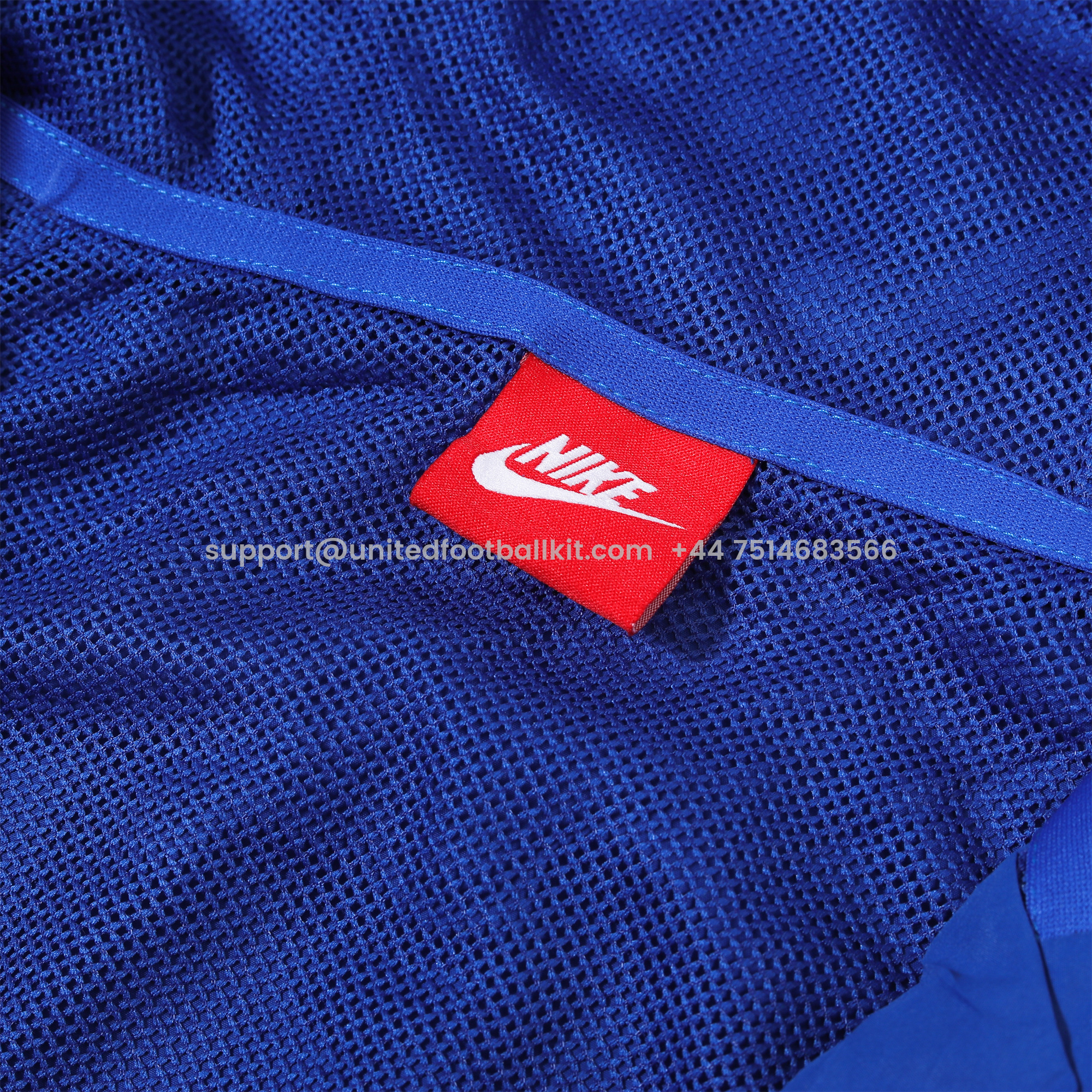 Unitedfootballkit.com | Brazil 2024 National Team Anthem Blue Hooded Windbreaker - Player Version -Customize Name, Number and Patch | Worldwide Shipping