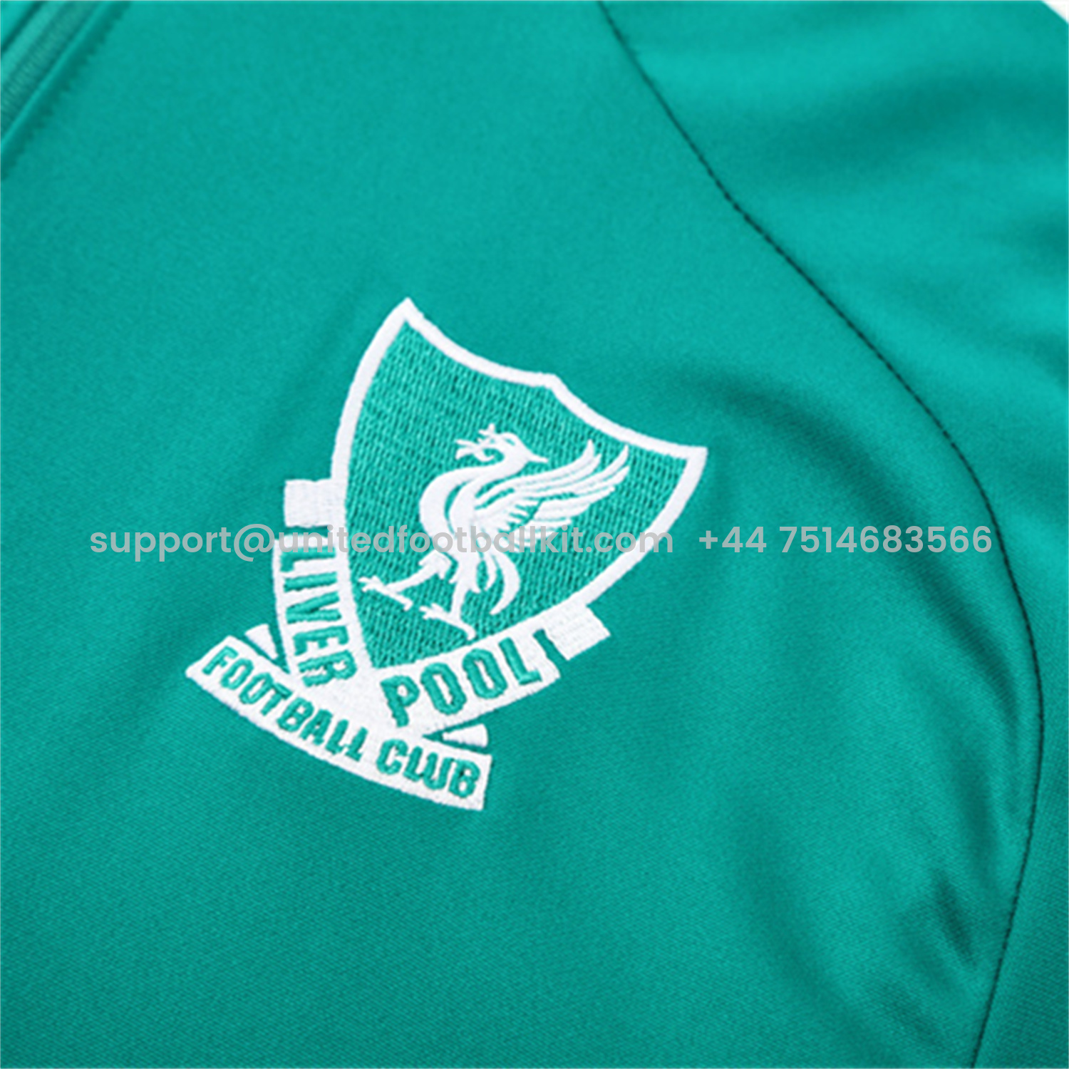 Unitedfootballkit.com | Liver.pool 25-26 Long Sleeve Training Set - Green Top & Black Pants -Customize Name, Number and Patch | Worldwide Shipping