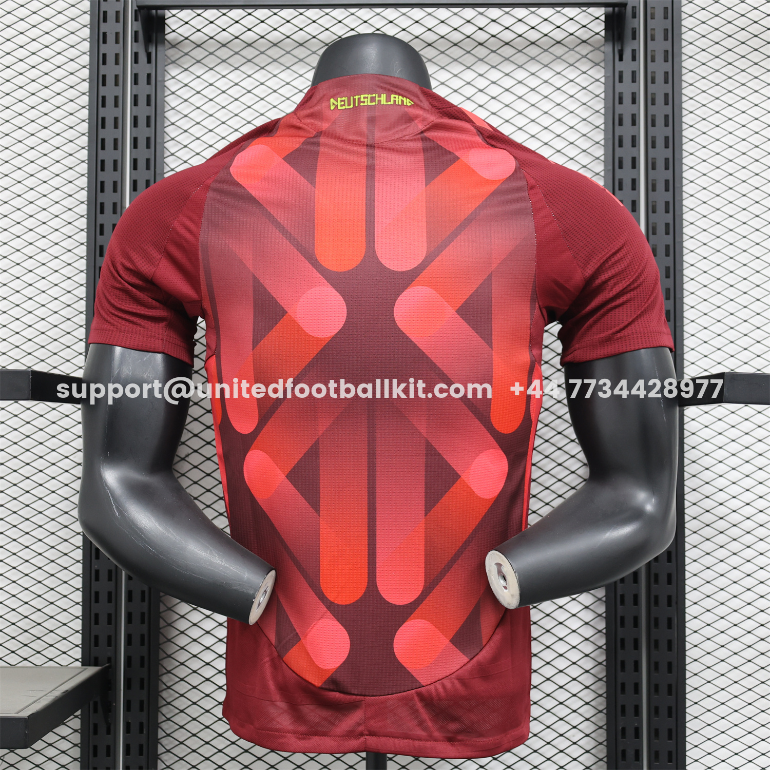 Unitedfootballkit.com | Germany 2025 Women's Euro Away Jersey - Men's Player Version -Customize Name, Number and Patch | Worldwide Shipping