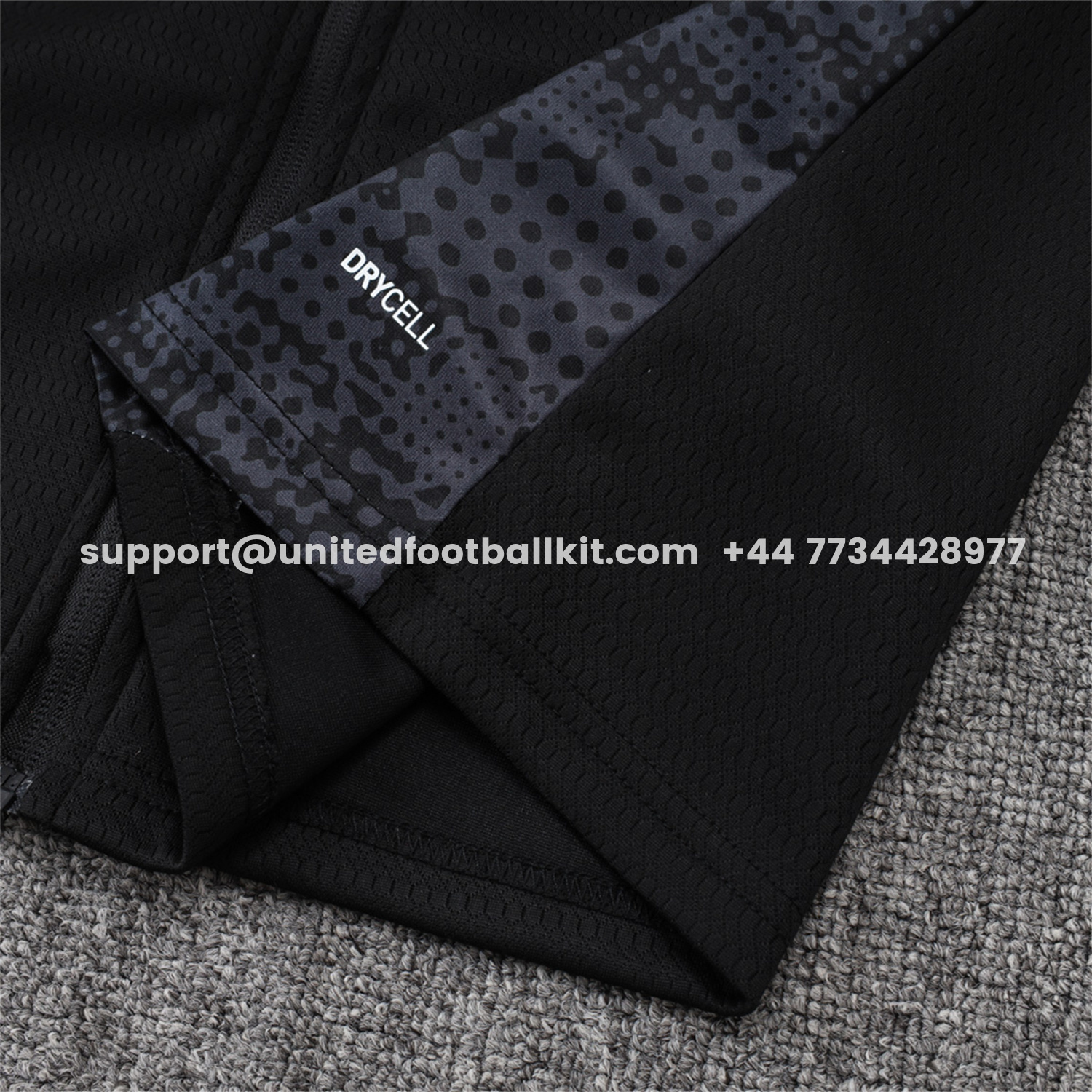 Unitedfootballkit.com | AC Milan 25-26 Jacket Training Tracksuit - Little Devil Black top & Pants -Customize Name, Number and Patch | Worldwide Shipping